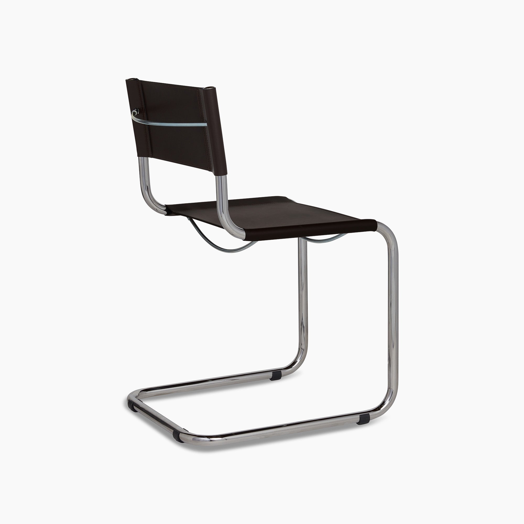 Stam Leather Side Chair