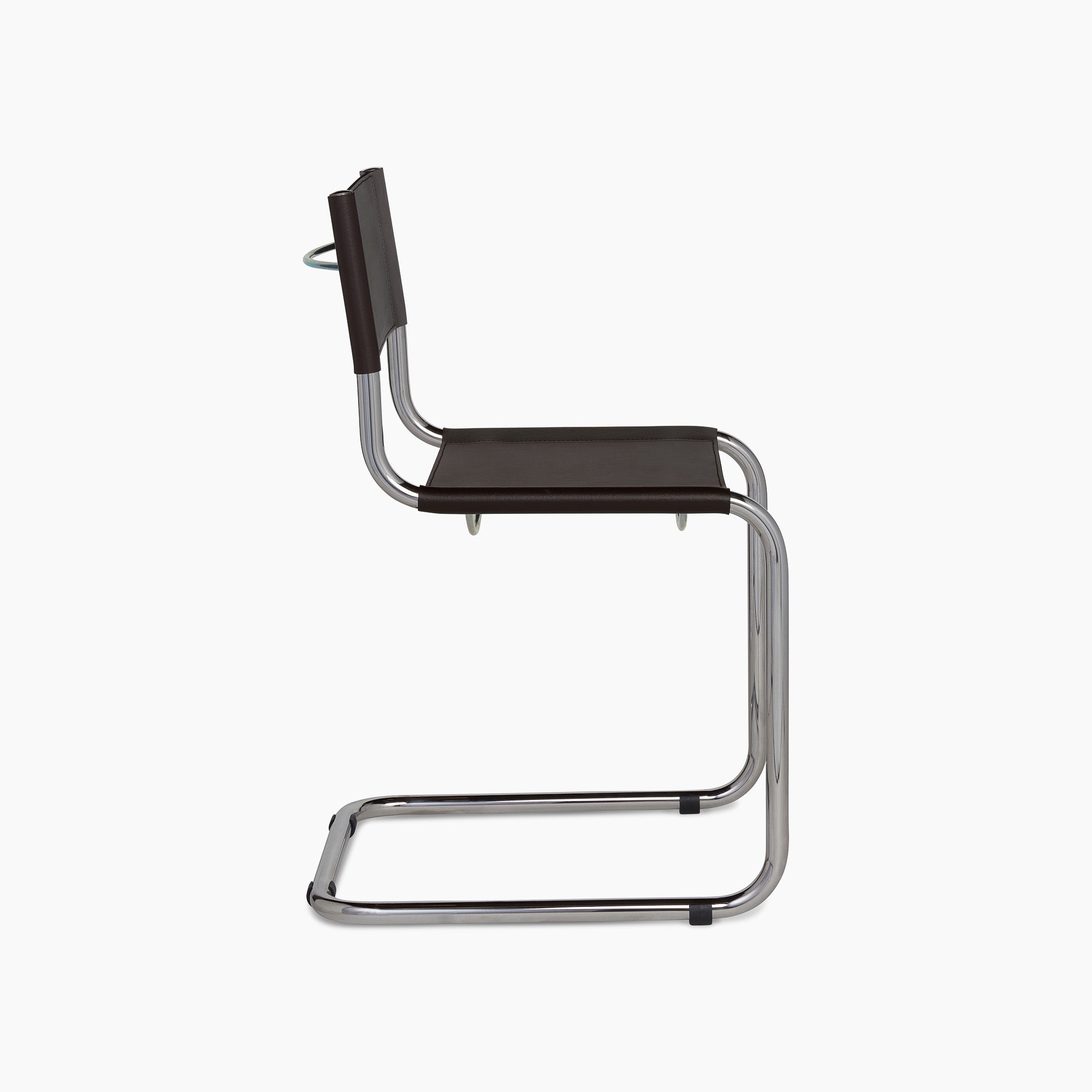 Stam Leather Side Chair