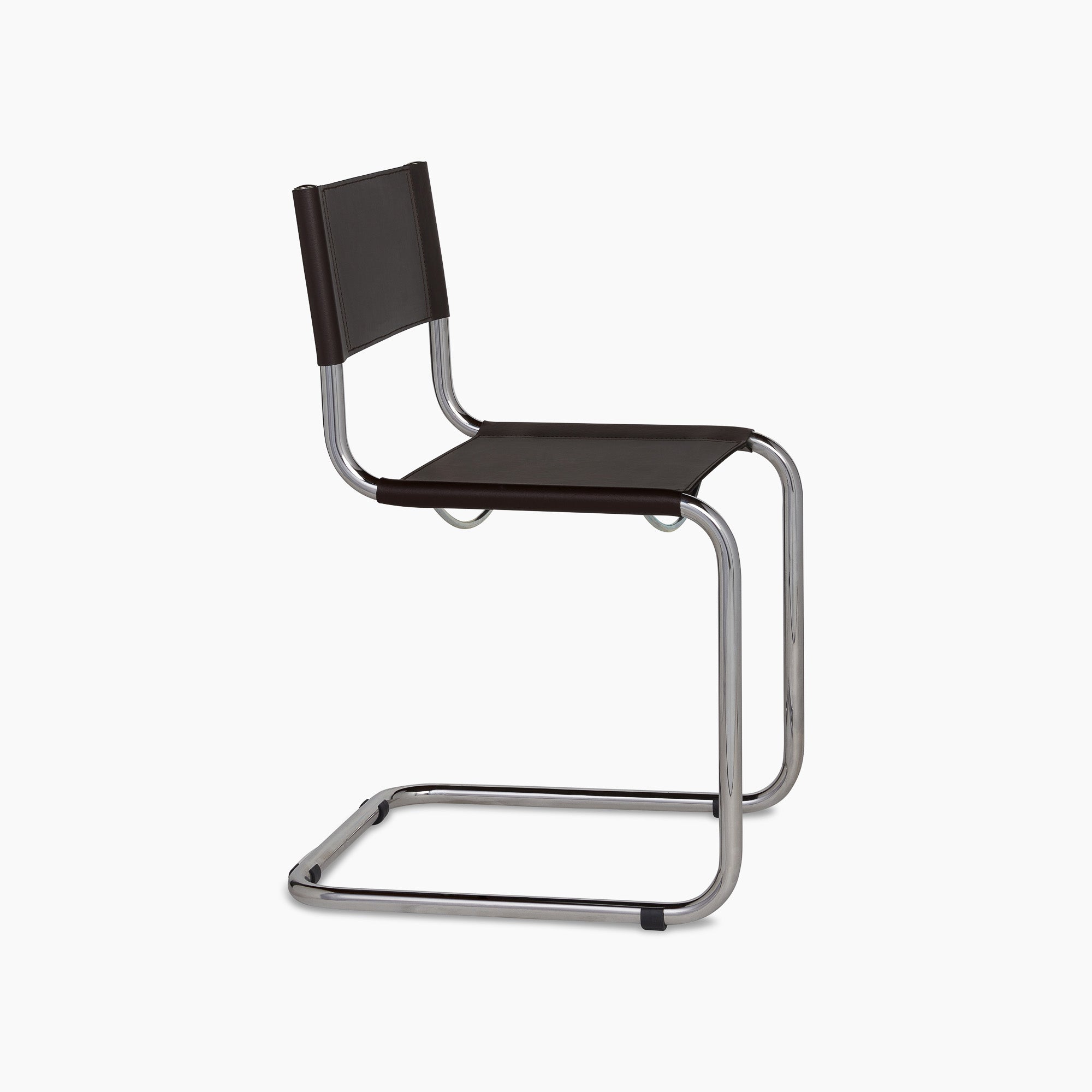 Stam Leather Side Chair