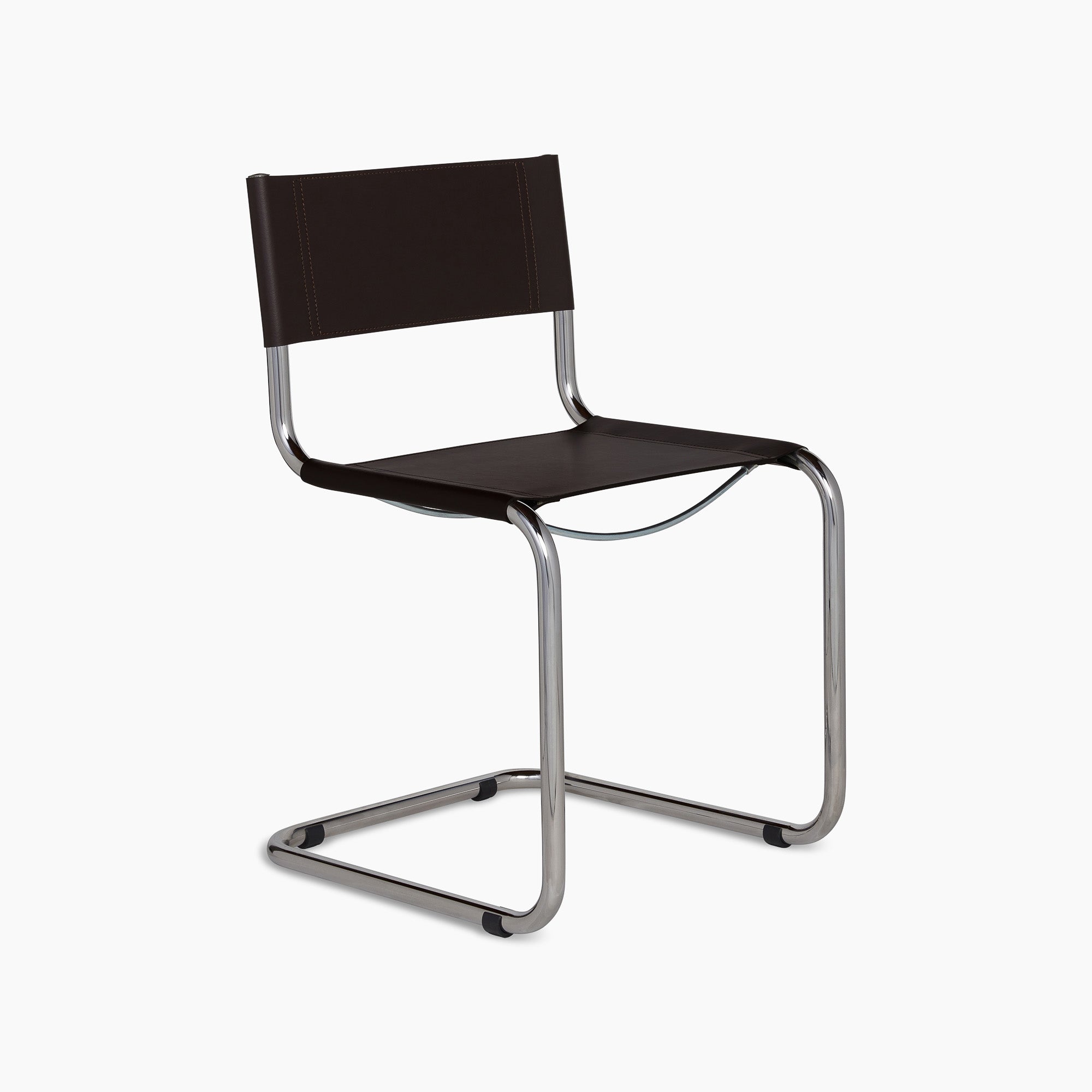 Stam Leather Side Chair