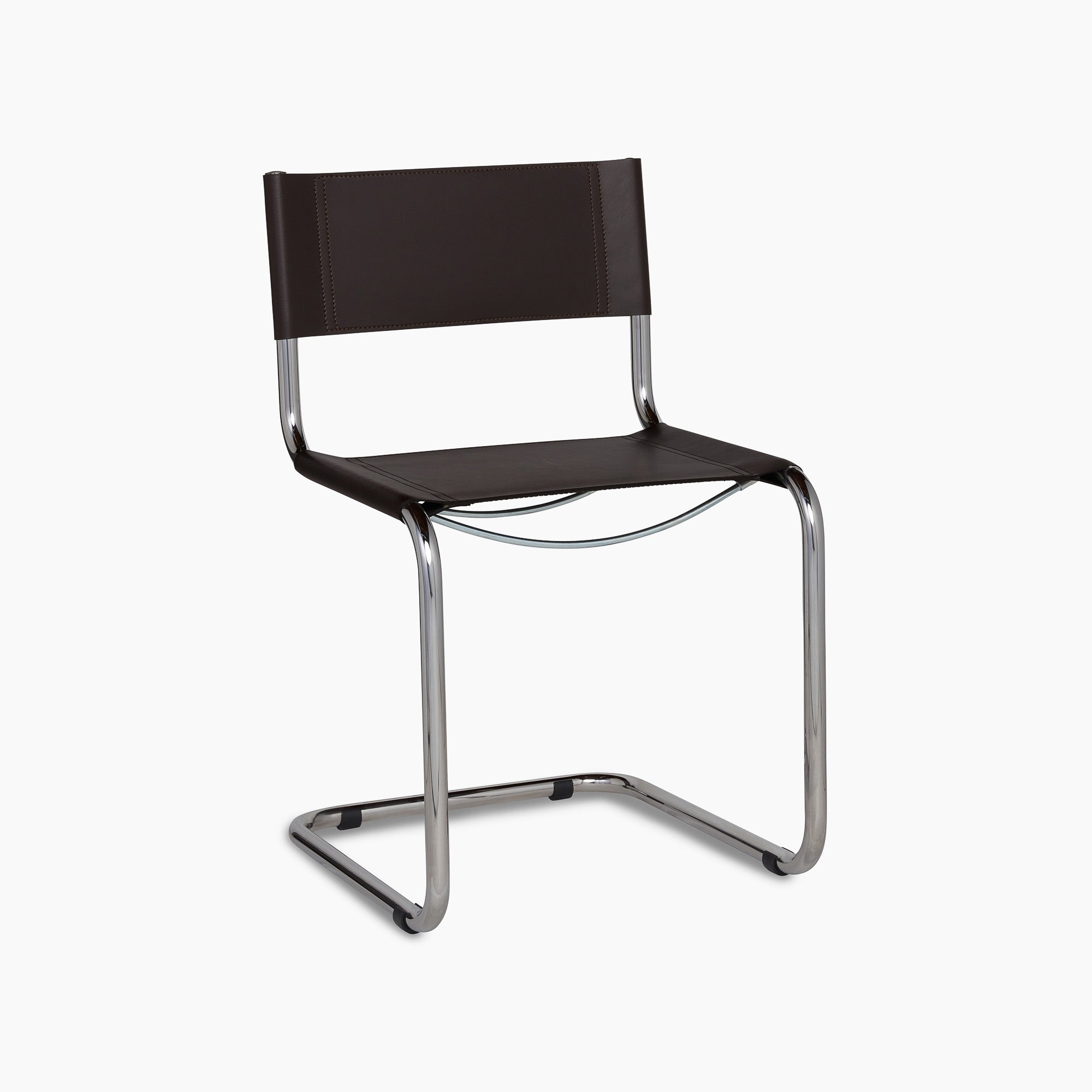 Stam Leather Side Chair