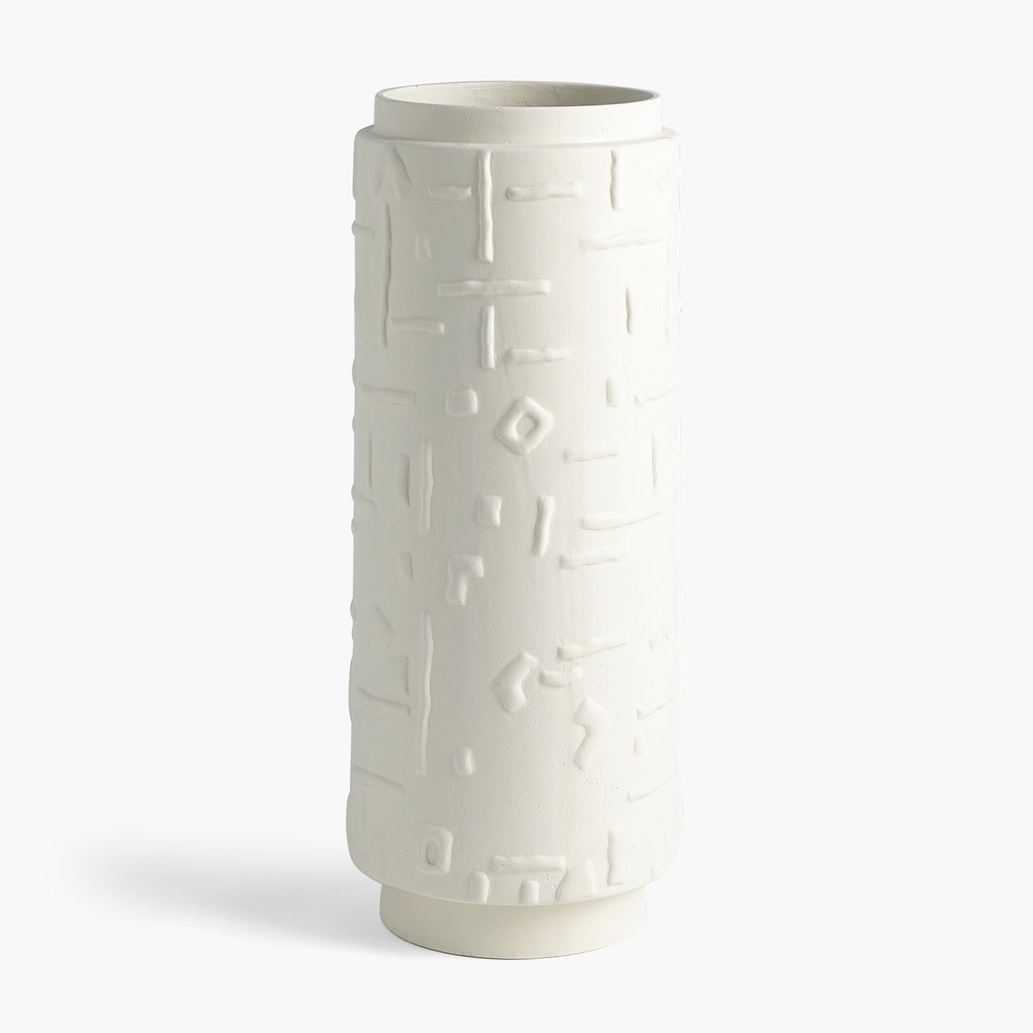 Sankuru Vases-Rustic White