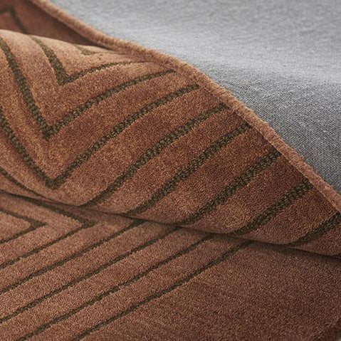 Sim-3 Copper Area Rug