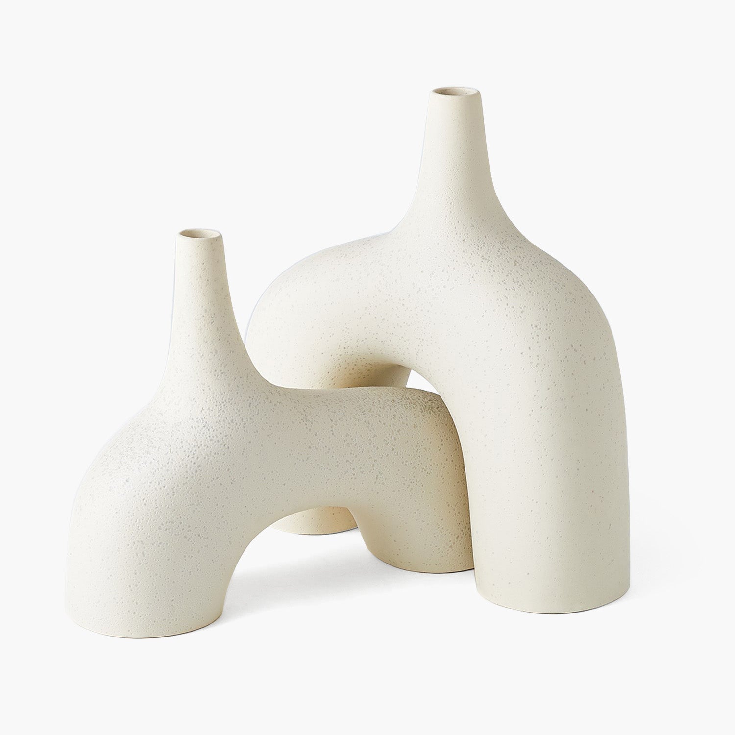 Stretch Vases-cream Stone