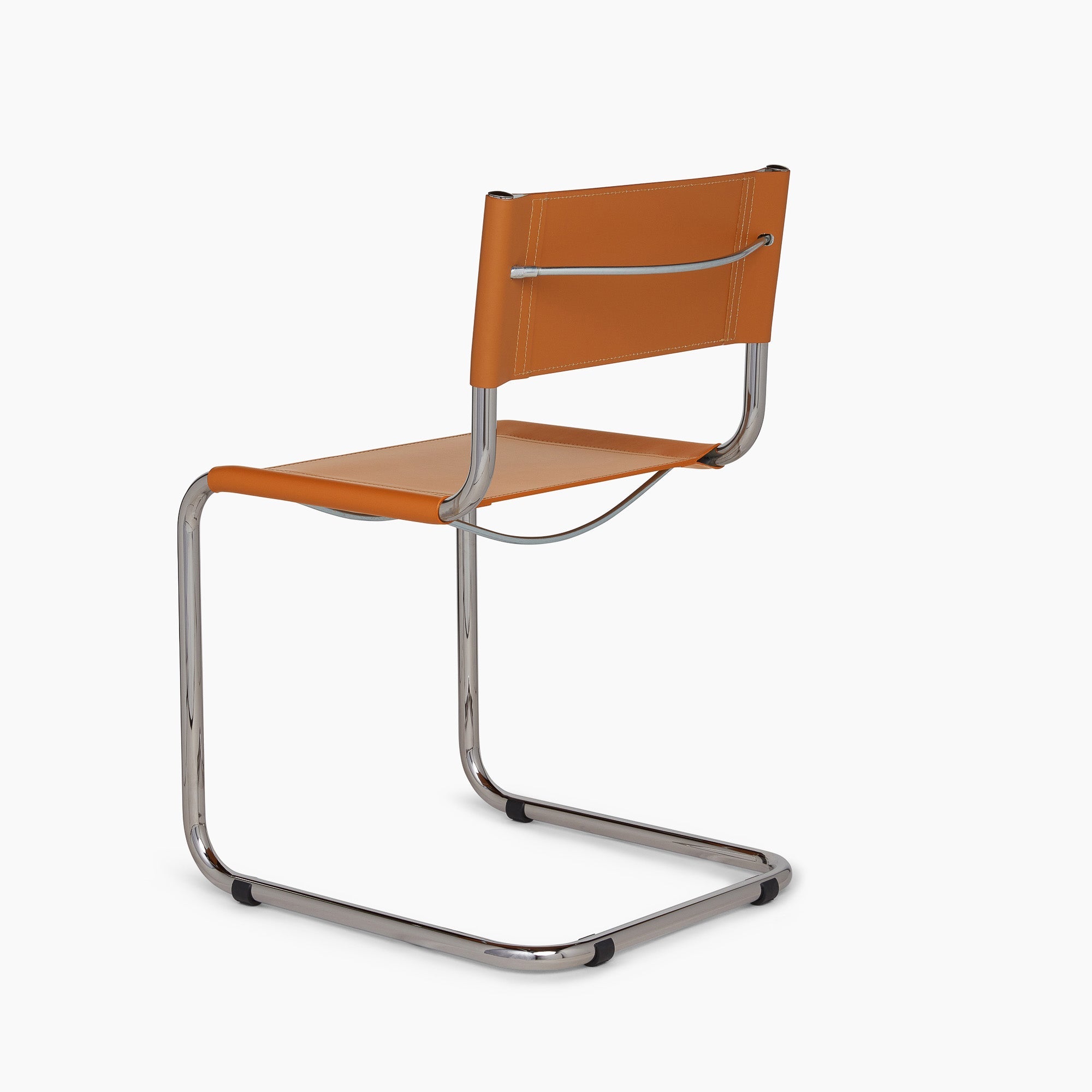 Stam Leather Side Chair