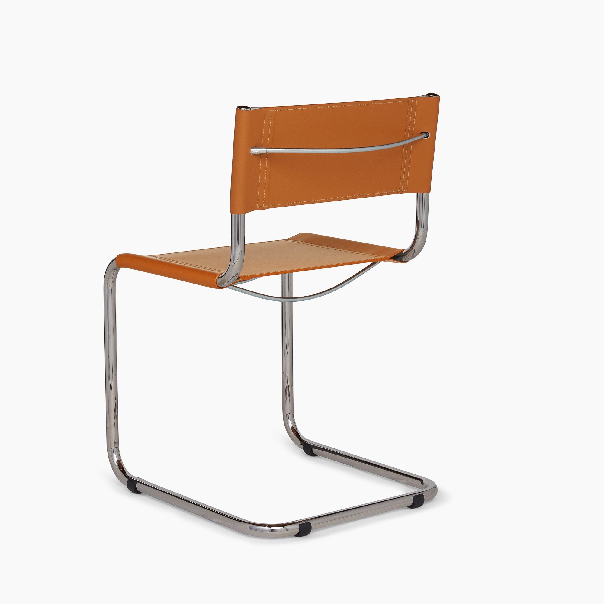 Stam Leather Side Chair