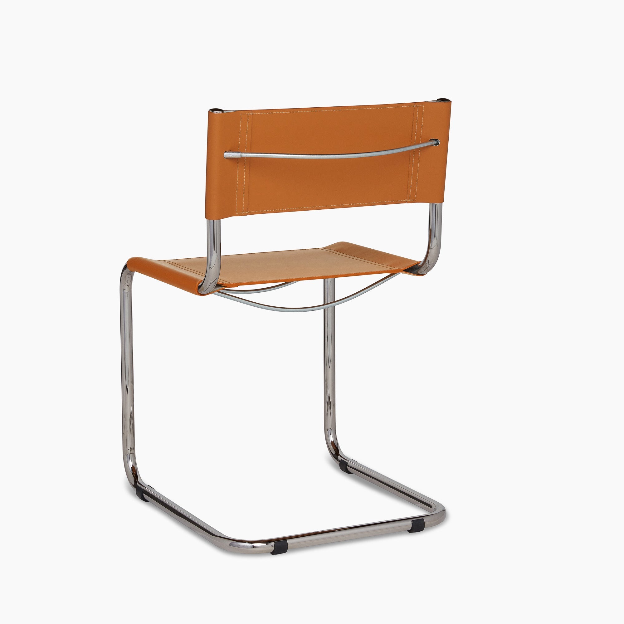 Stam Leather Side Chair