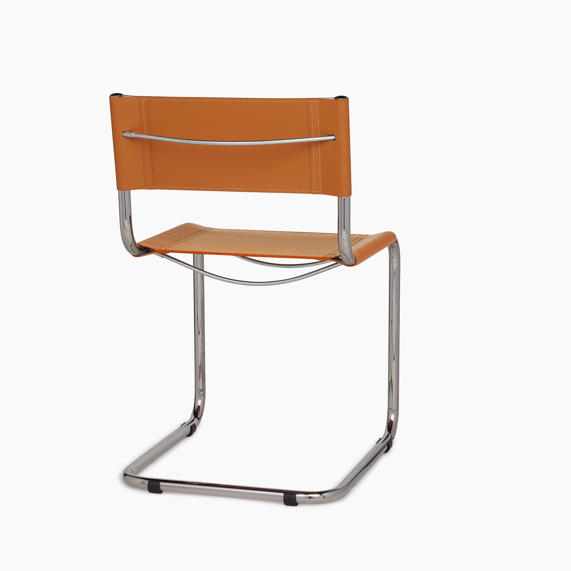 Stam Leather Side Chair