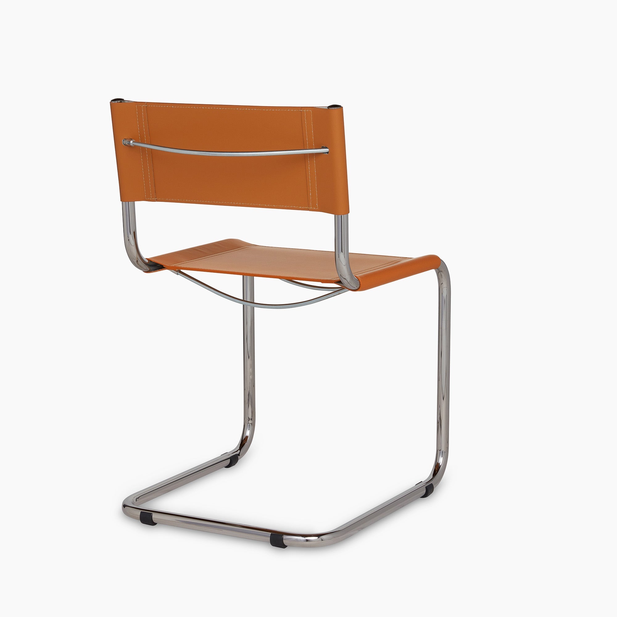 Stam Leather Side Chair