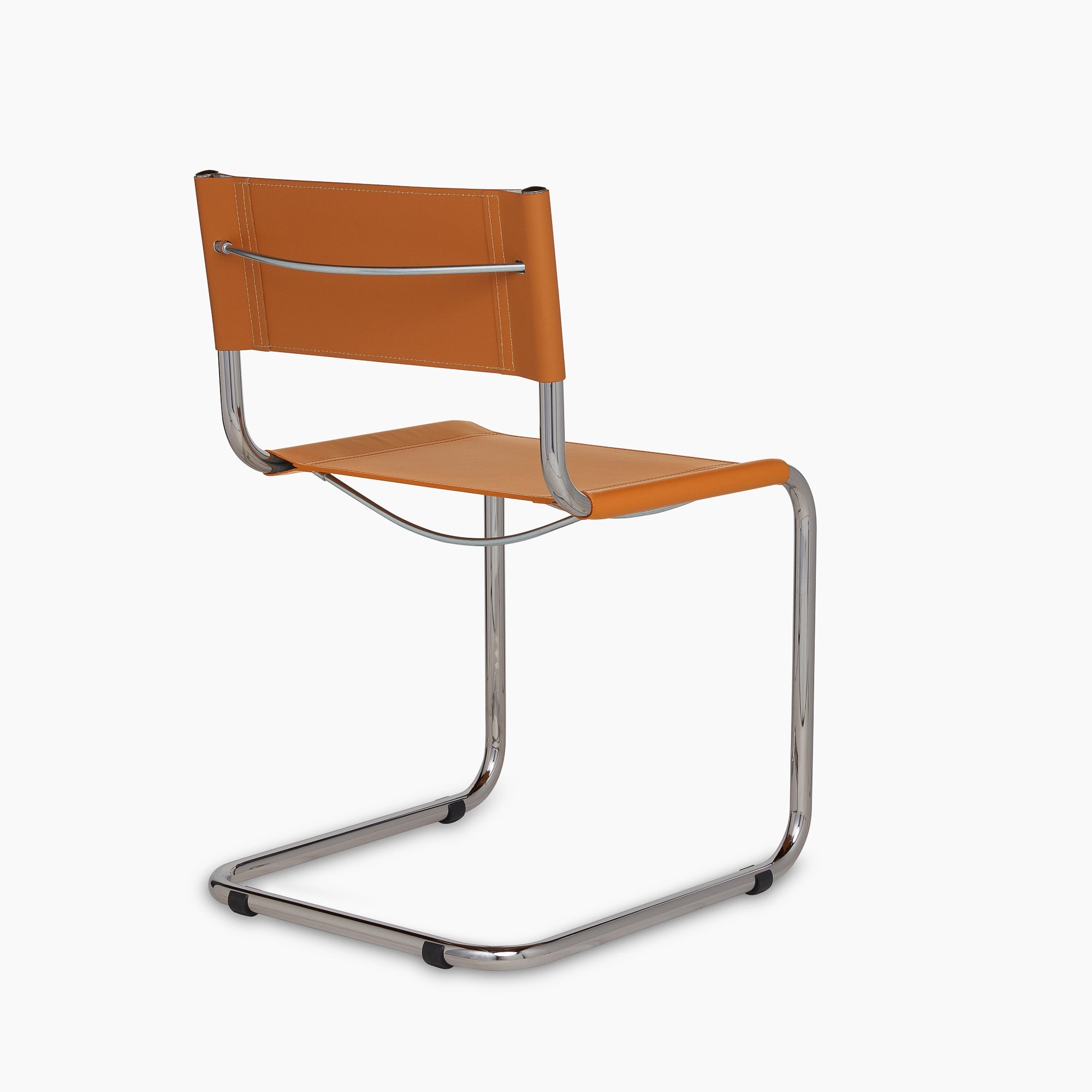 Stam Leather Side Chair