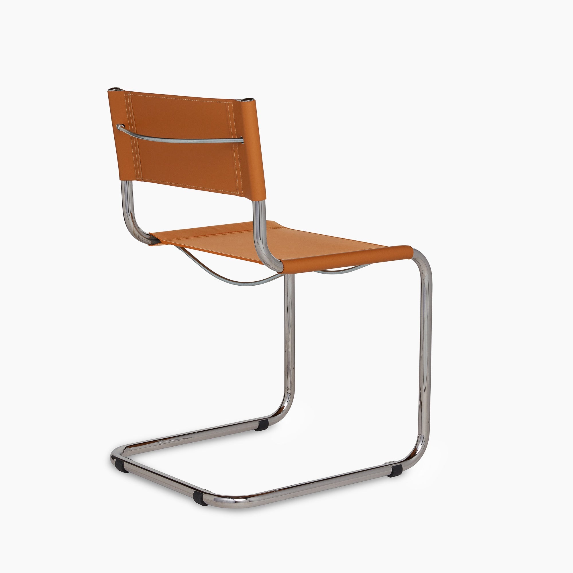 Stam Leather Side Chair