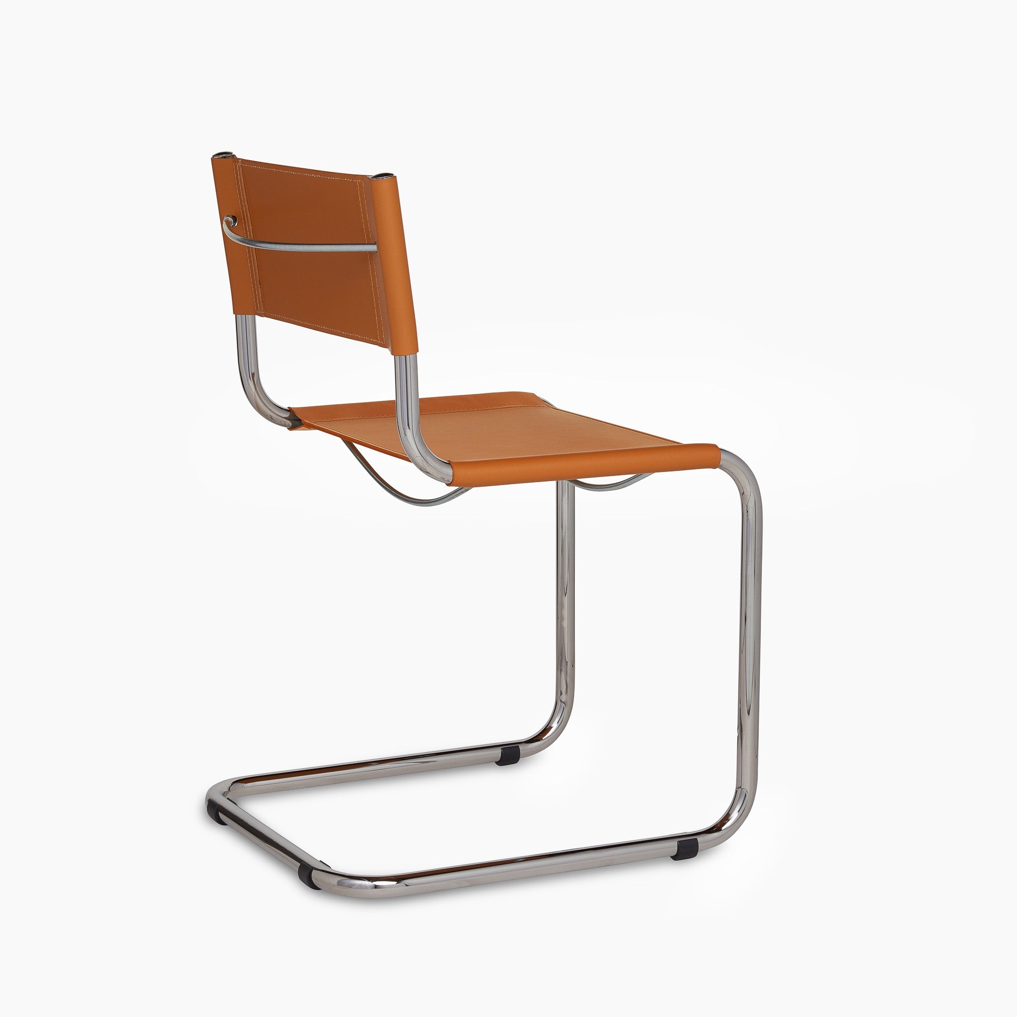 Stam Leather Side Chair