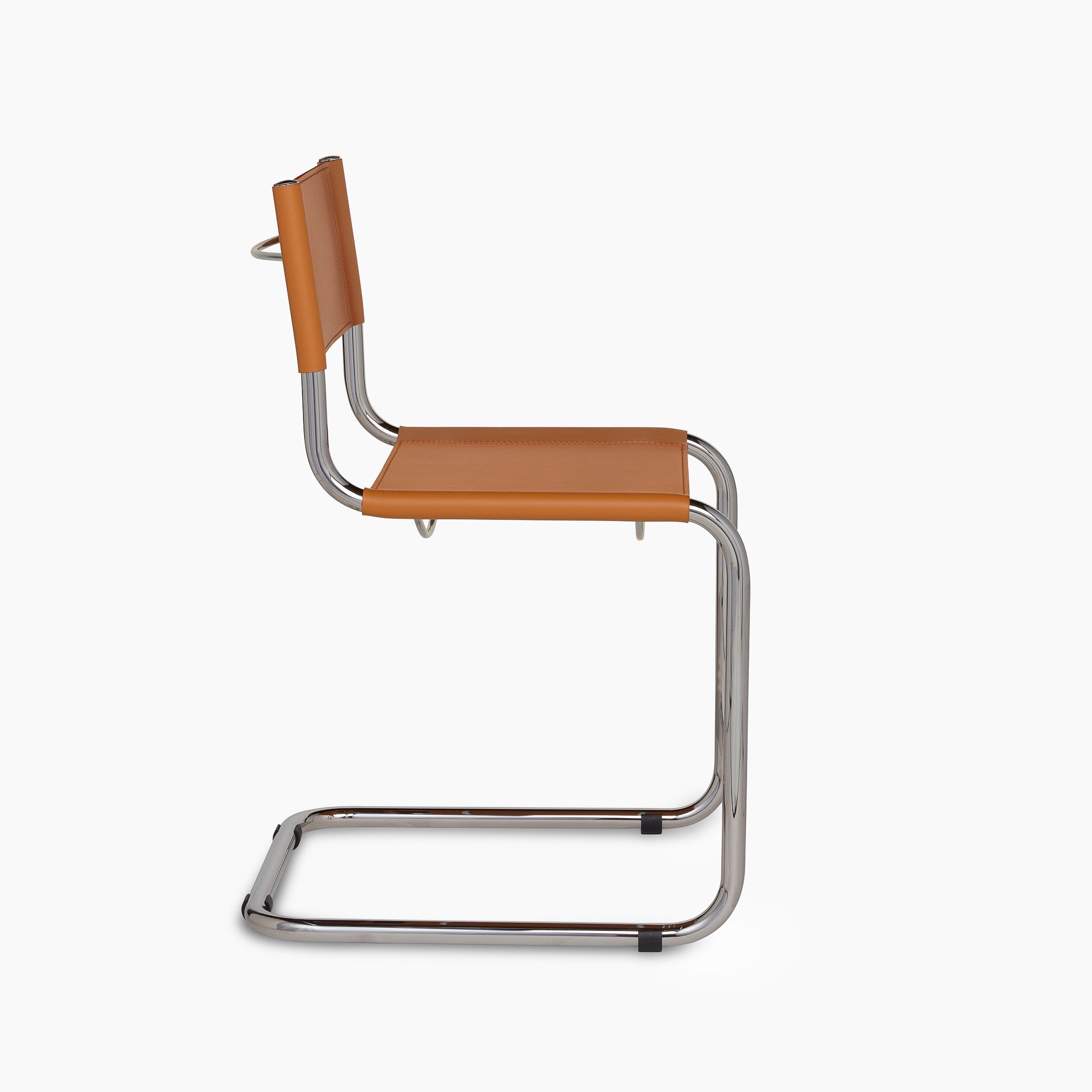 Stam Leather Side Chair