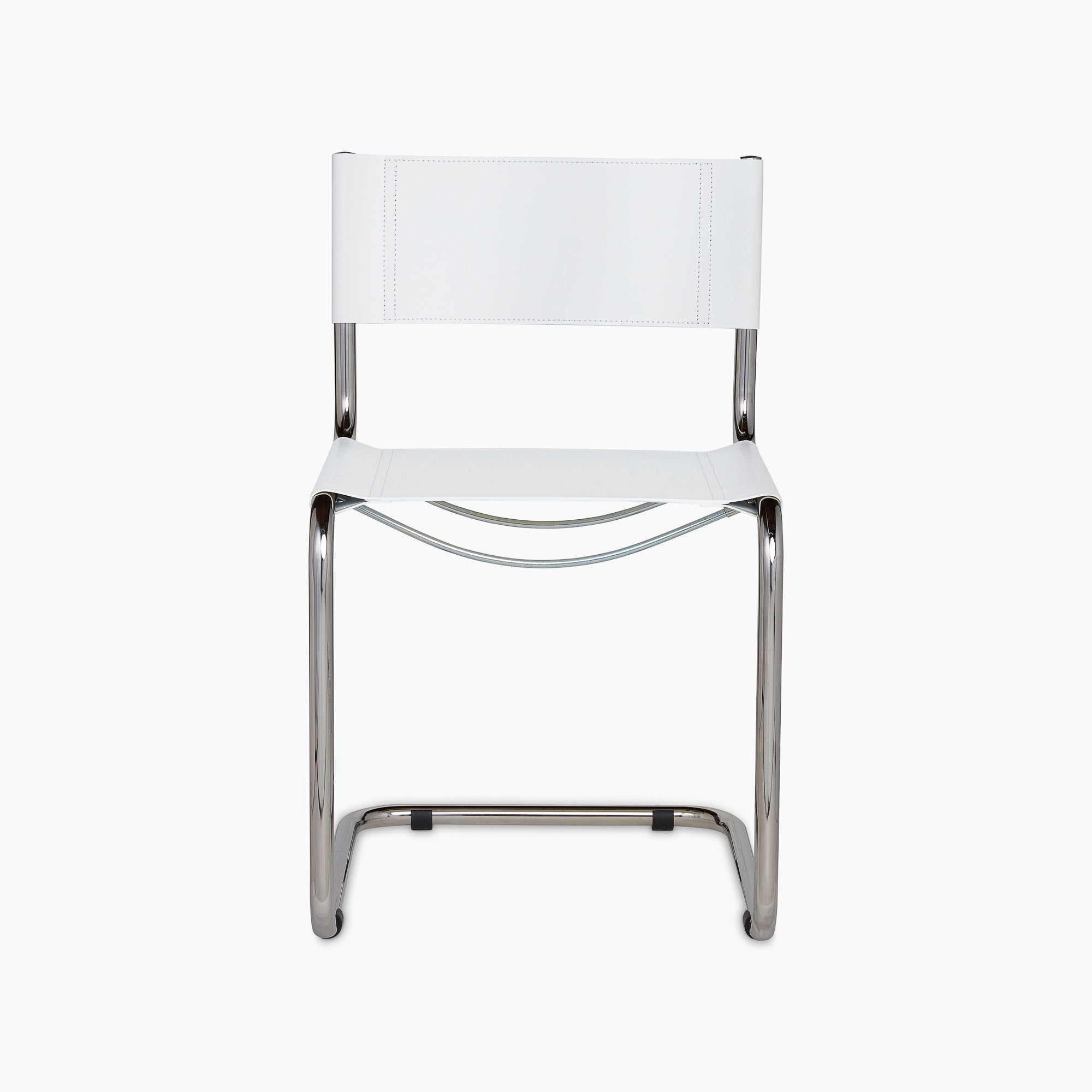 Stam Leather Side Chair