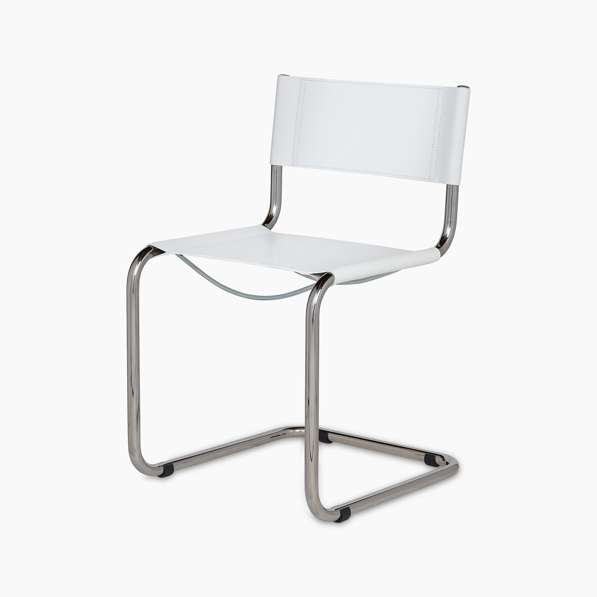 Stam Leather Side Chair