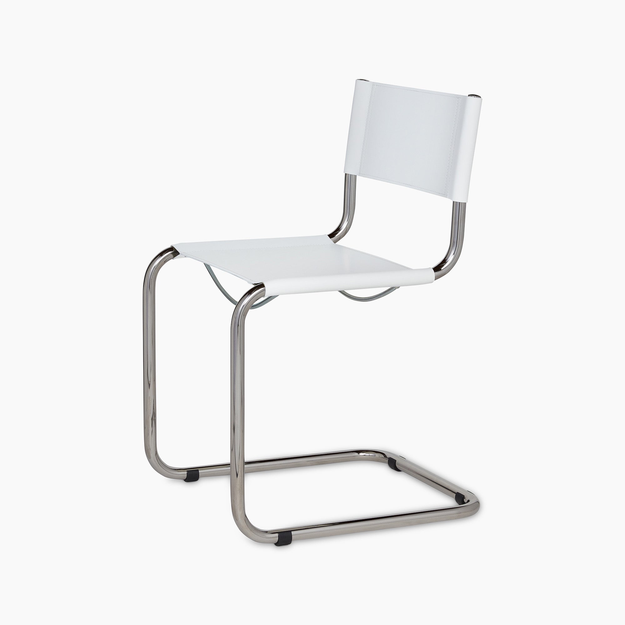 Stam Leather Side Chair
