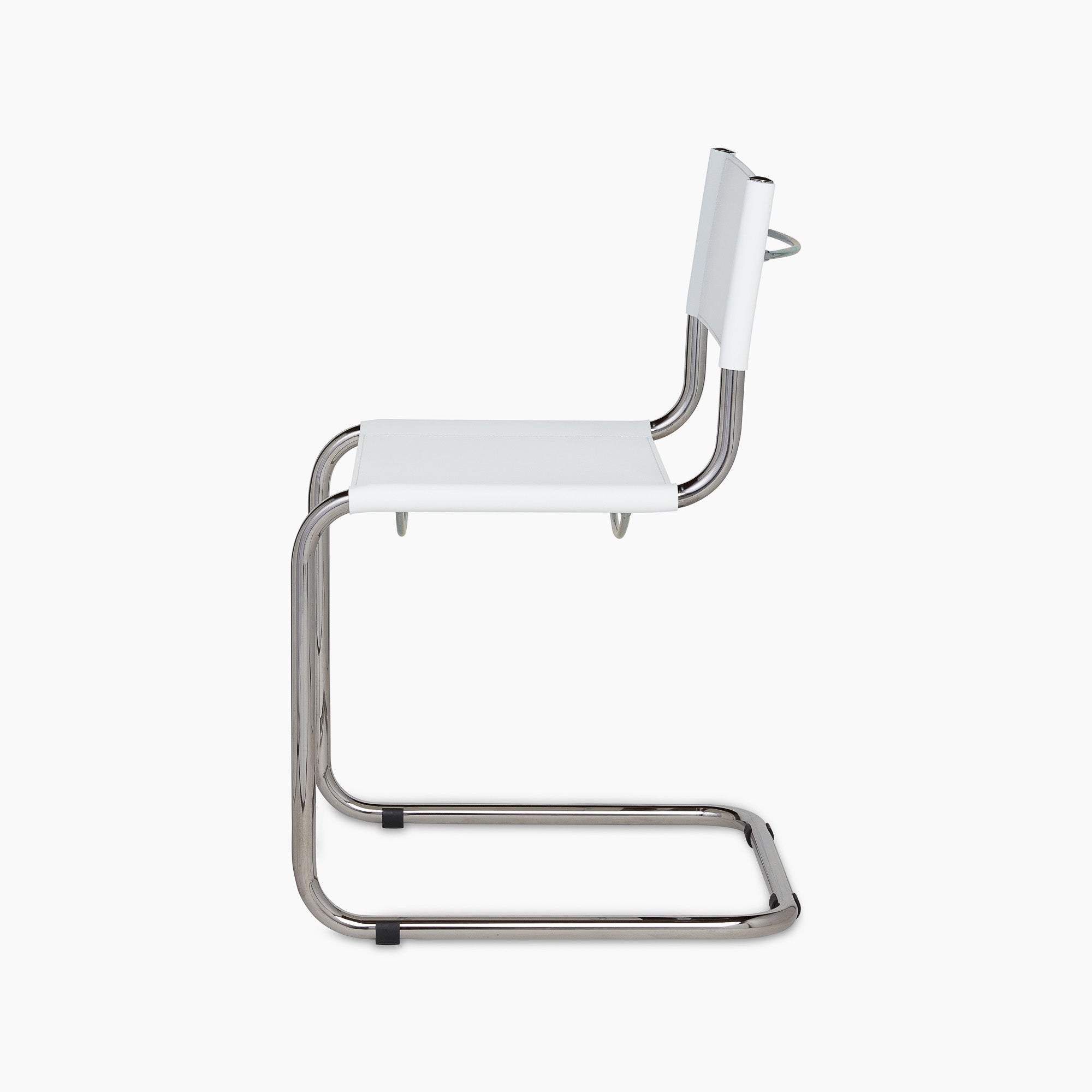Stam Leather Side Chair