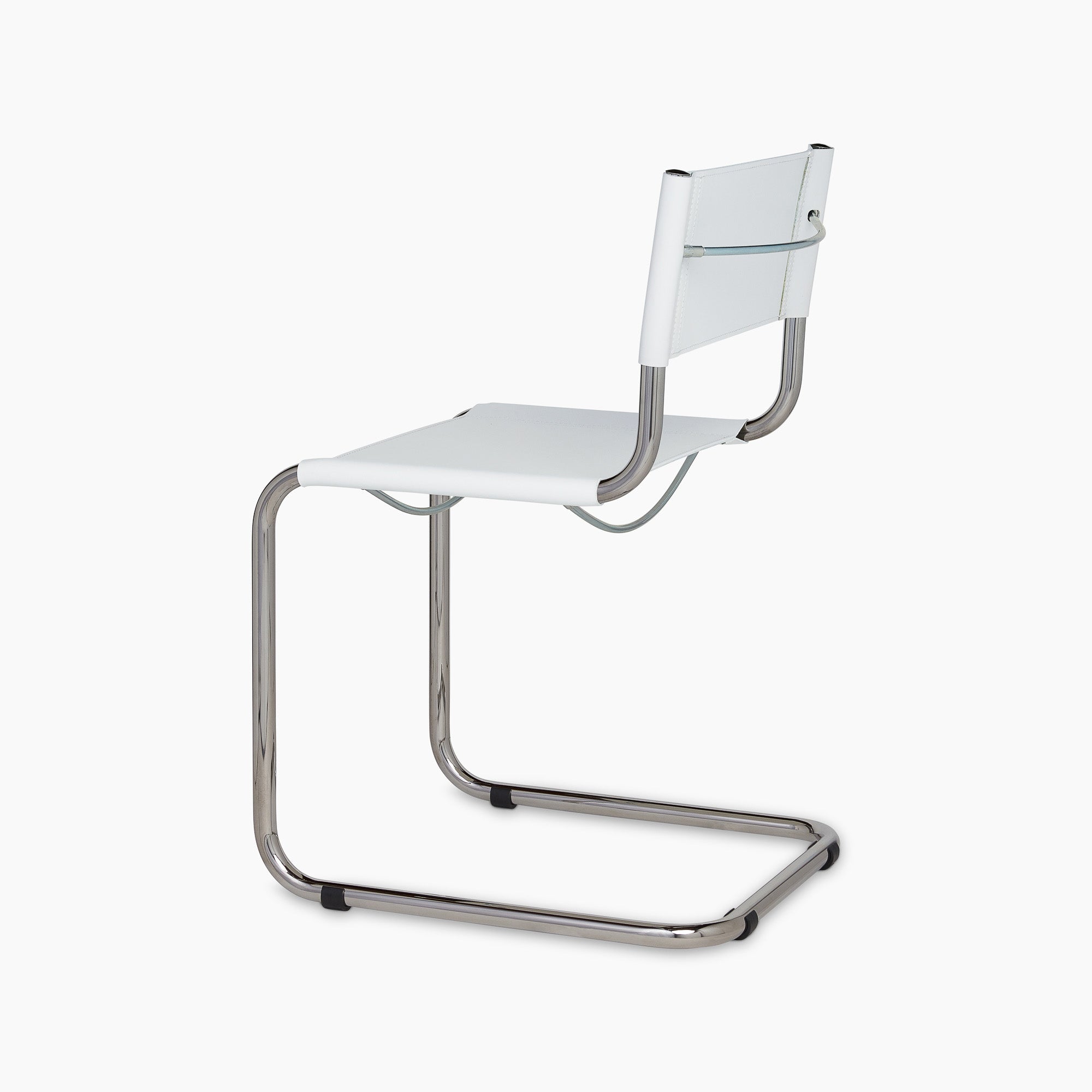 Stam Leather Side Chair