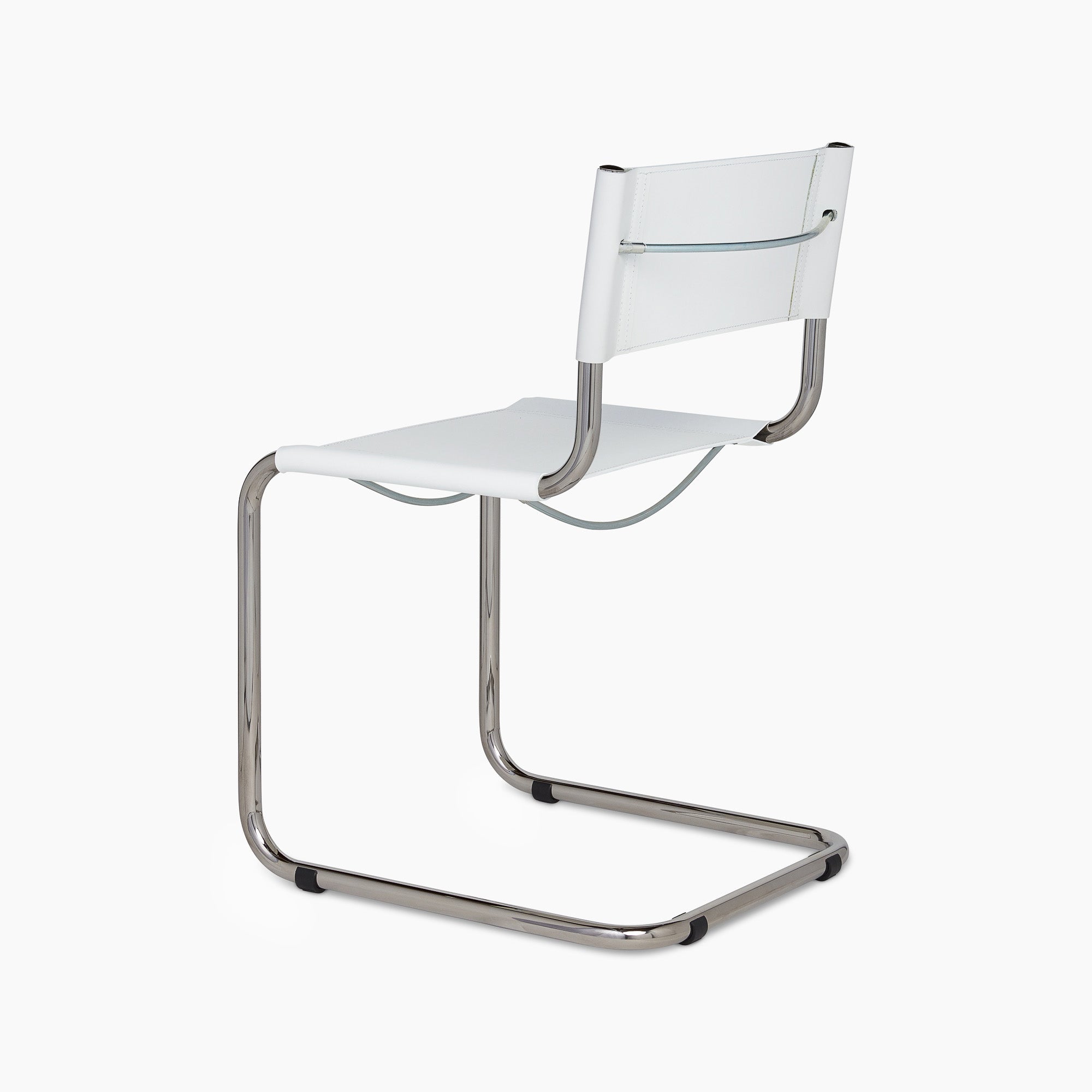 Stam Leather Side Chair