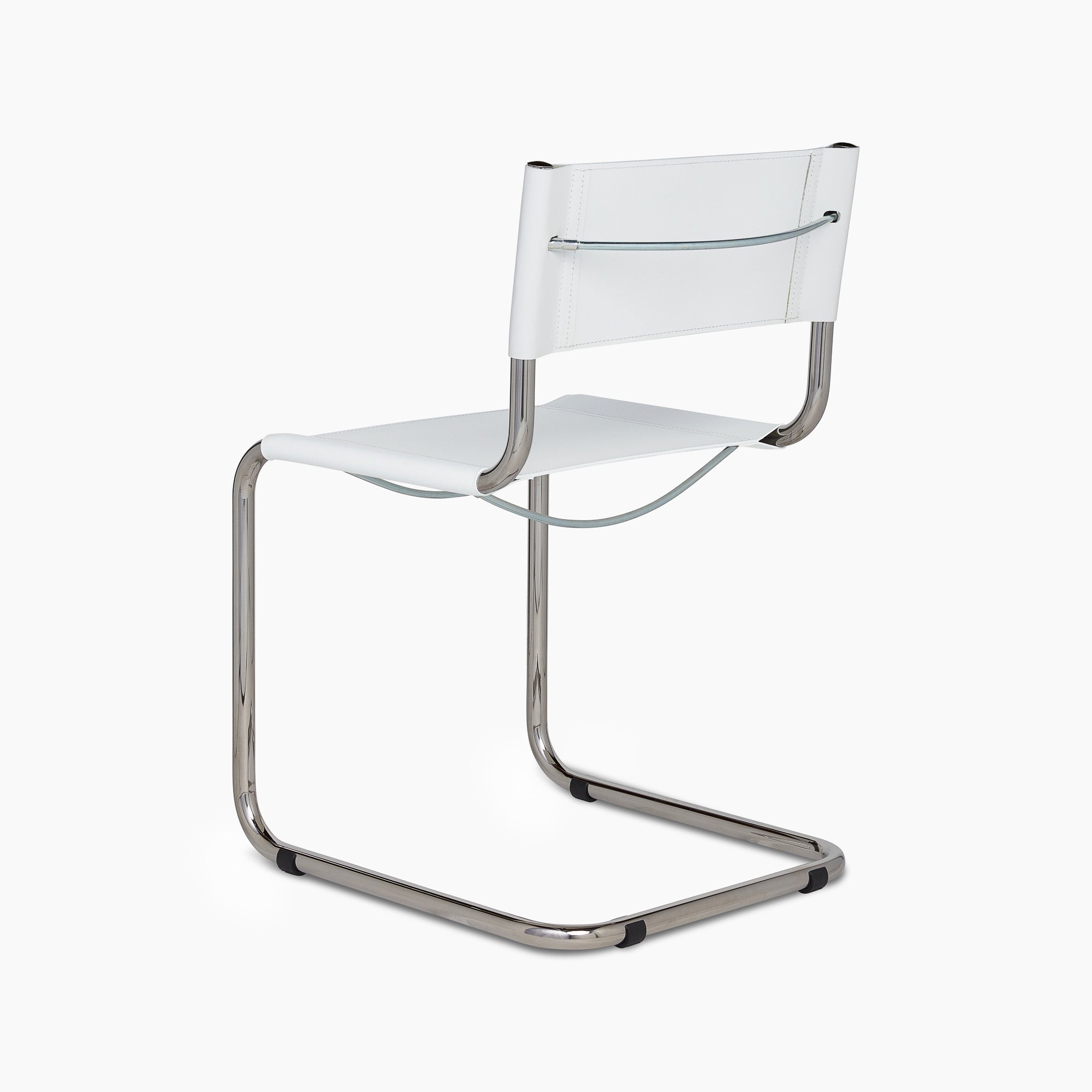 Stam Leather Side Chair