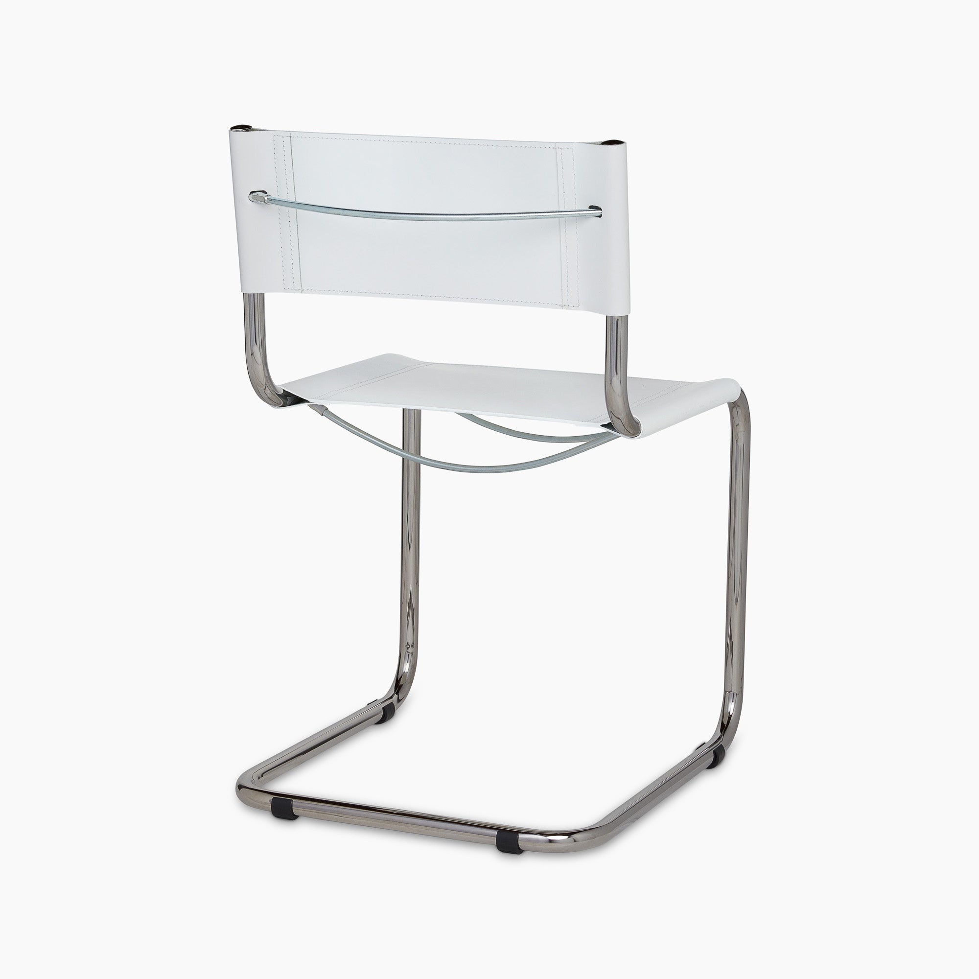 Stam Leather Side Chair