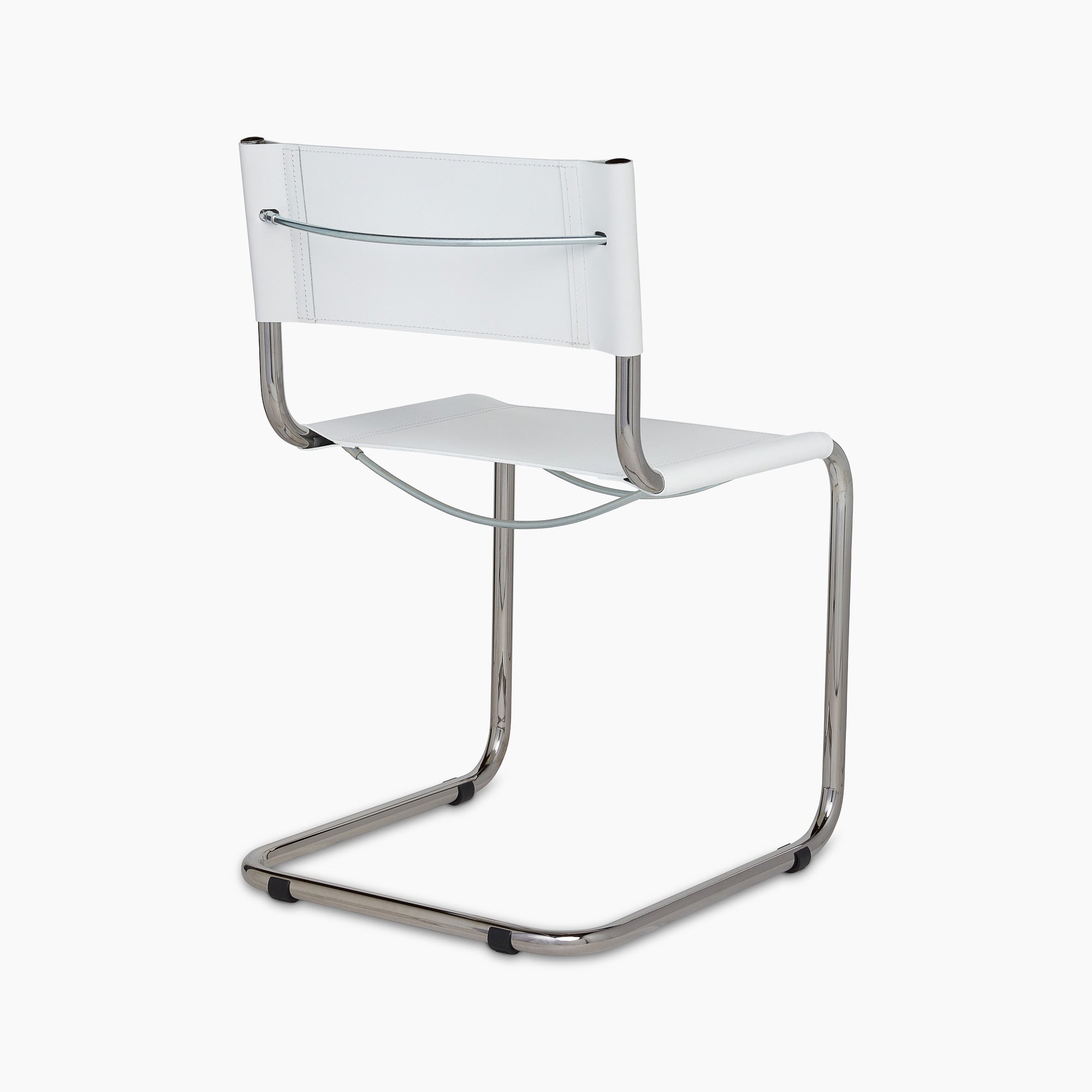 Stam Leather Side Chair