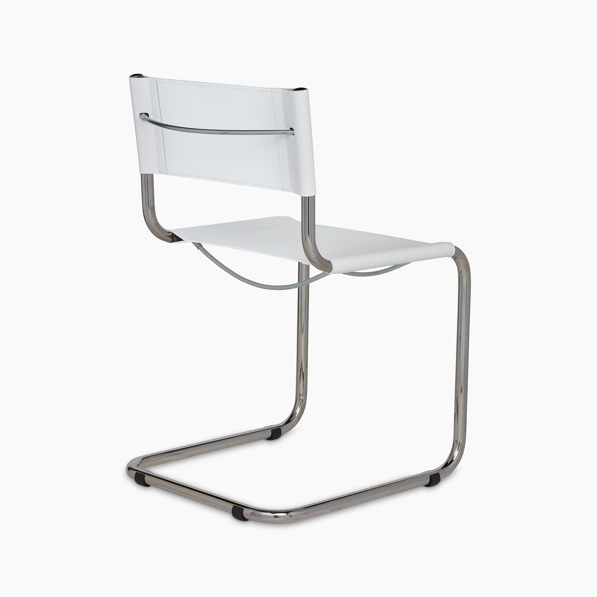 Stam Leather Side Chair