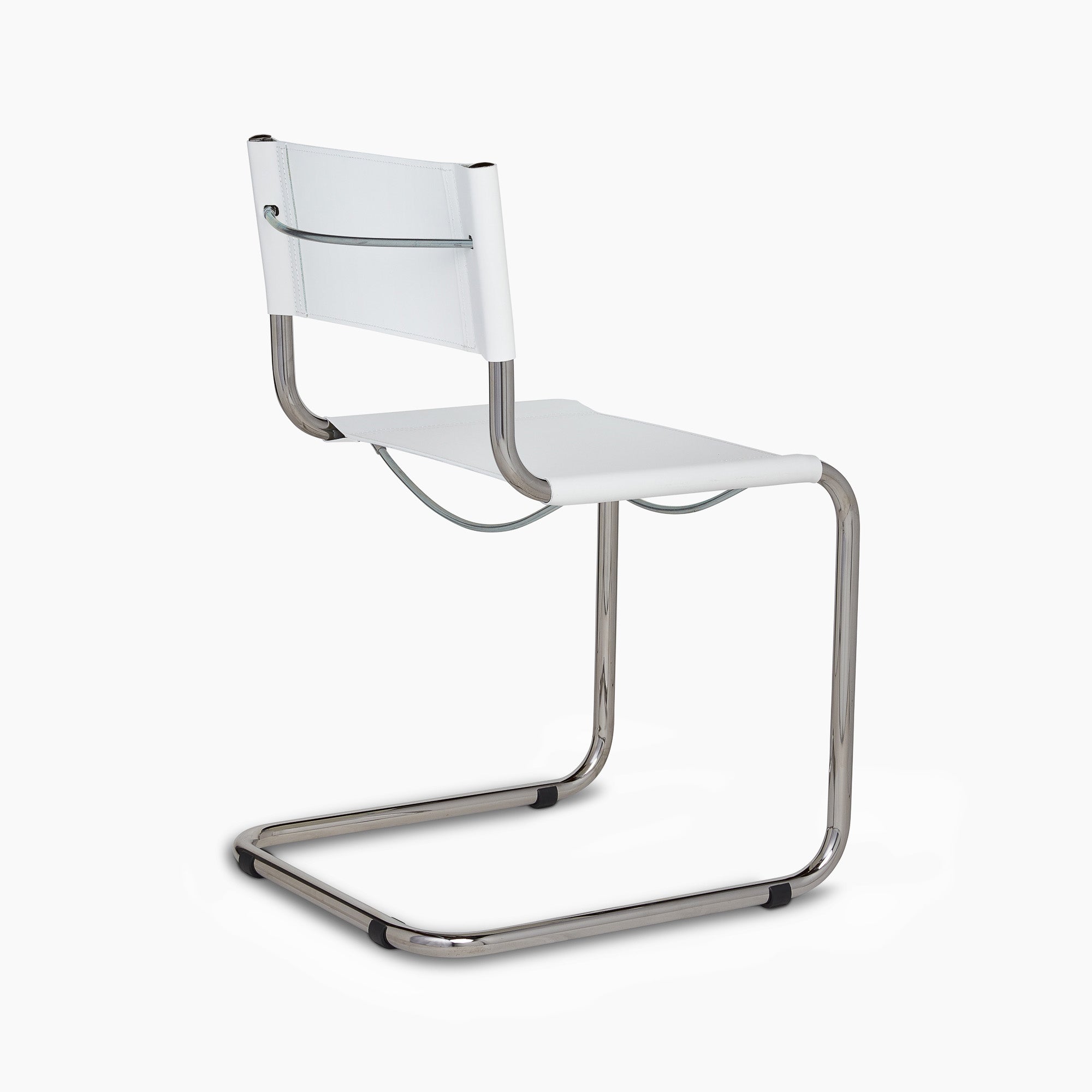 Stam Leather Side Chair
