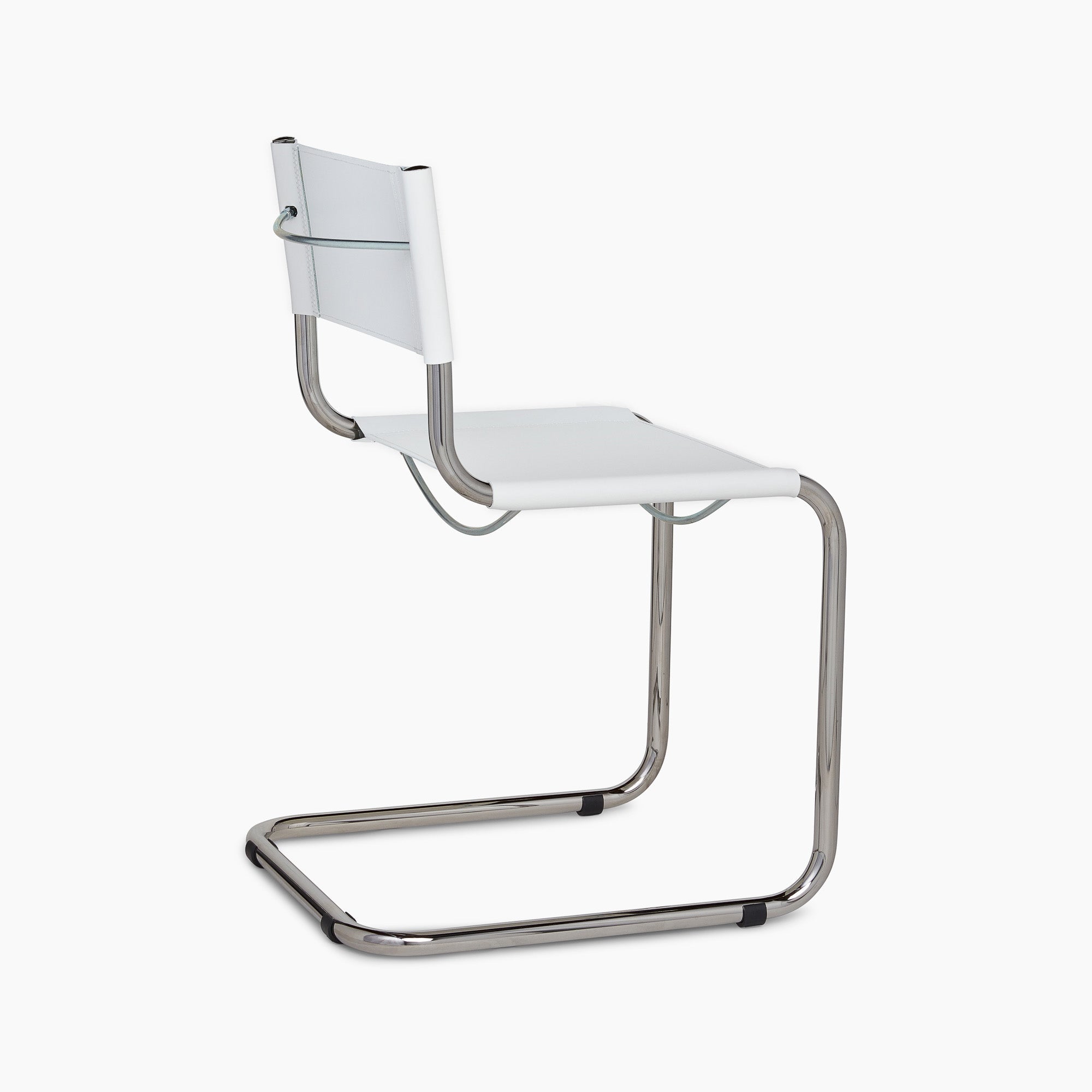 Stam Leather Side Chair