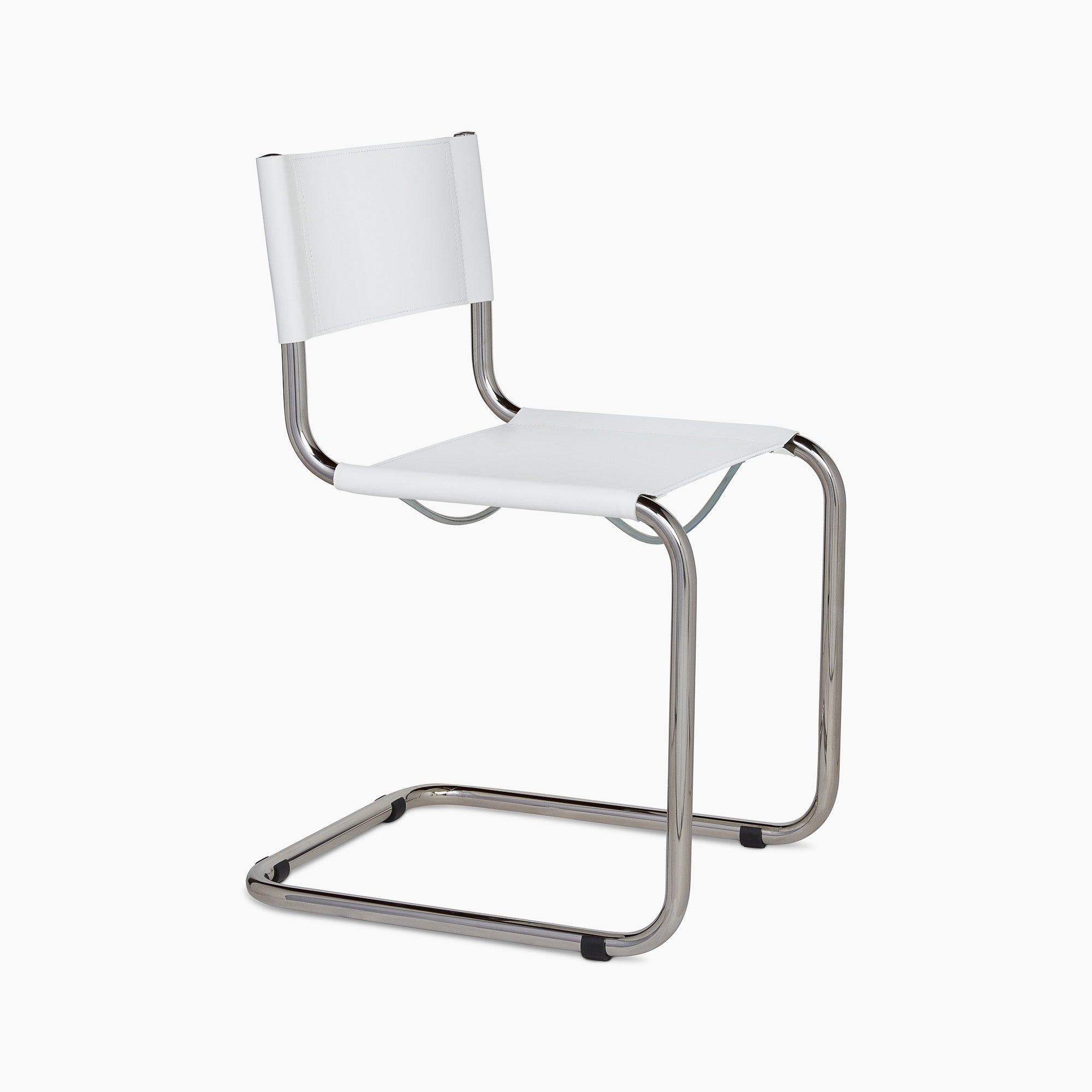 Stam Leather Side Chair