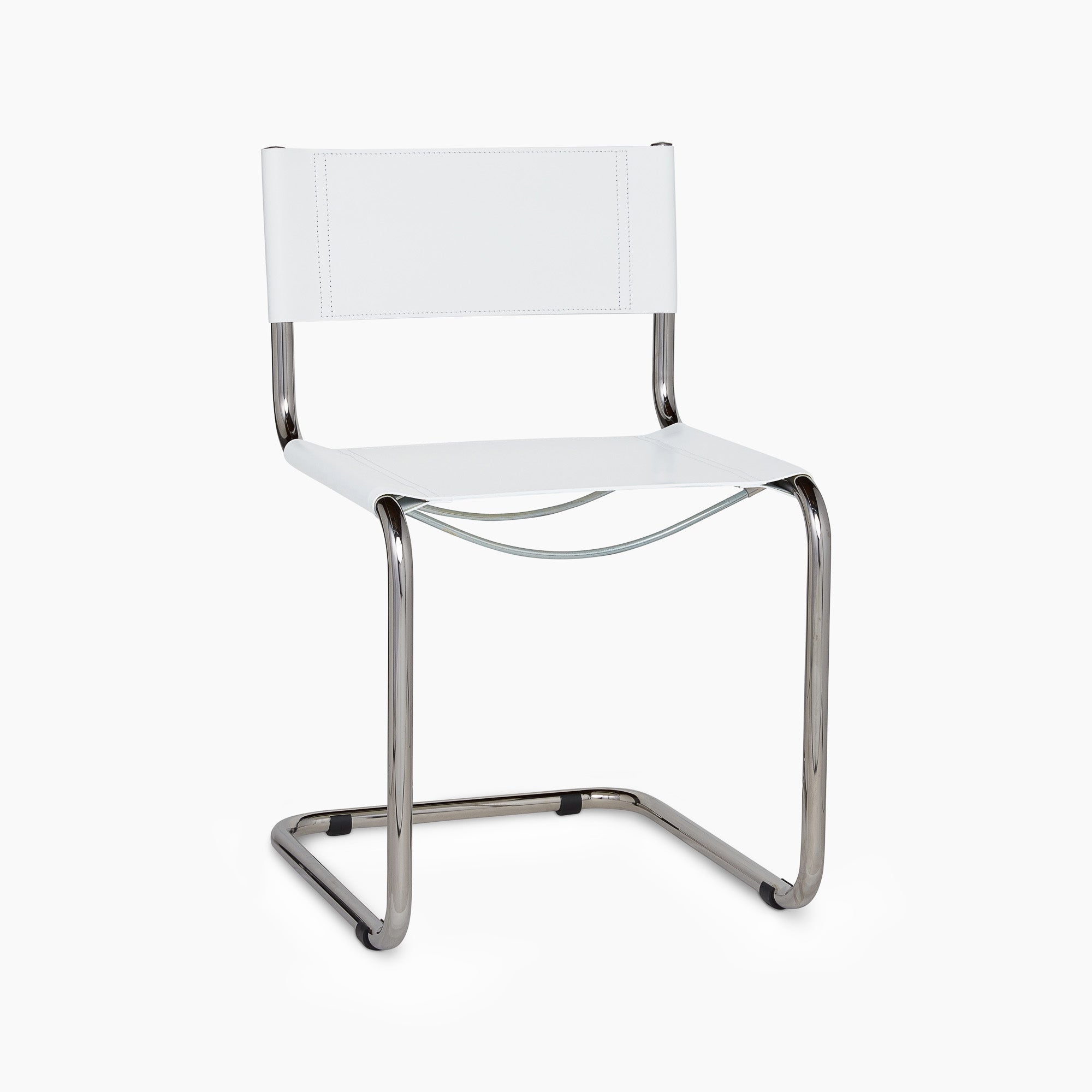Stam Leather Side Chair