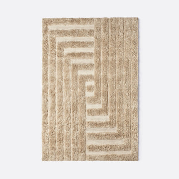 Shaggy Labyrinth Rug