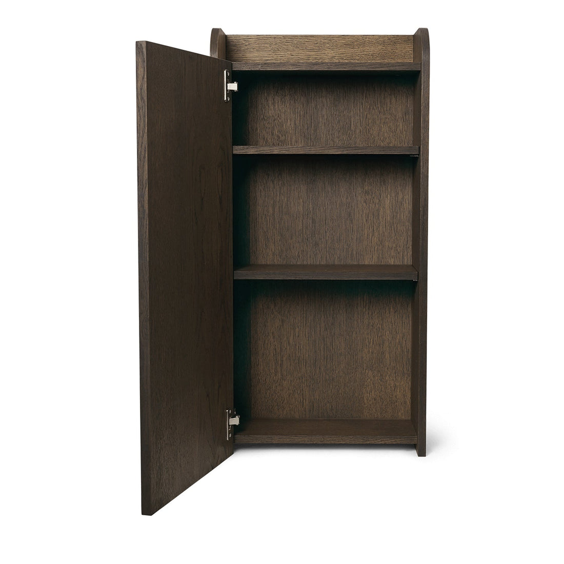 Sill Wall Cabinet - Dark Stained Oak