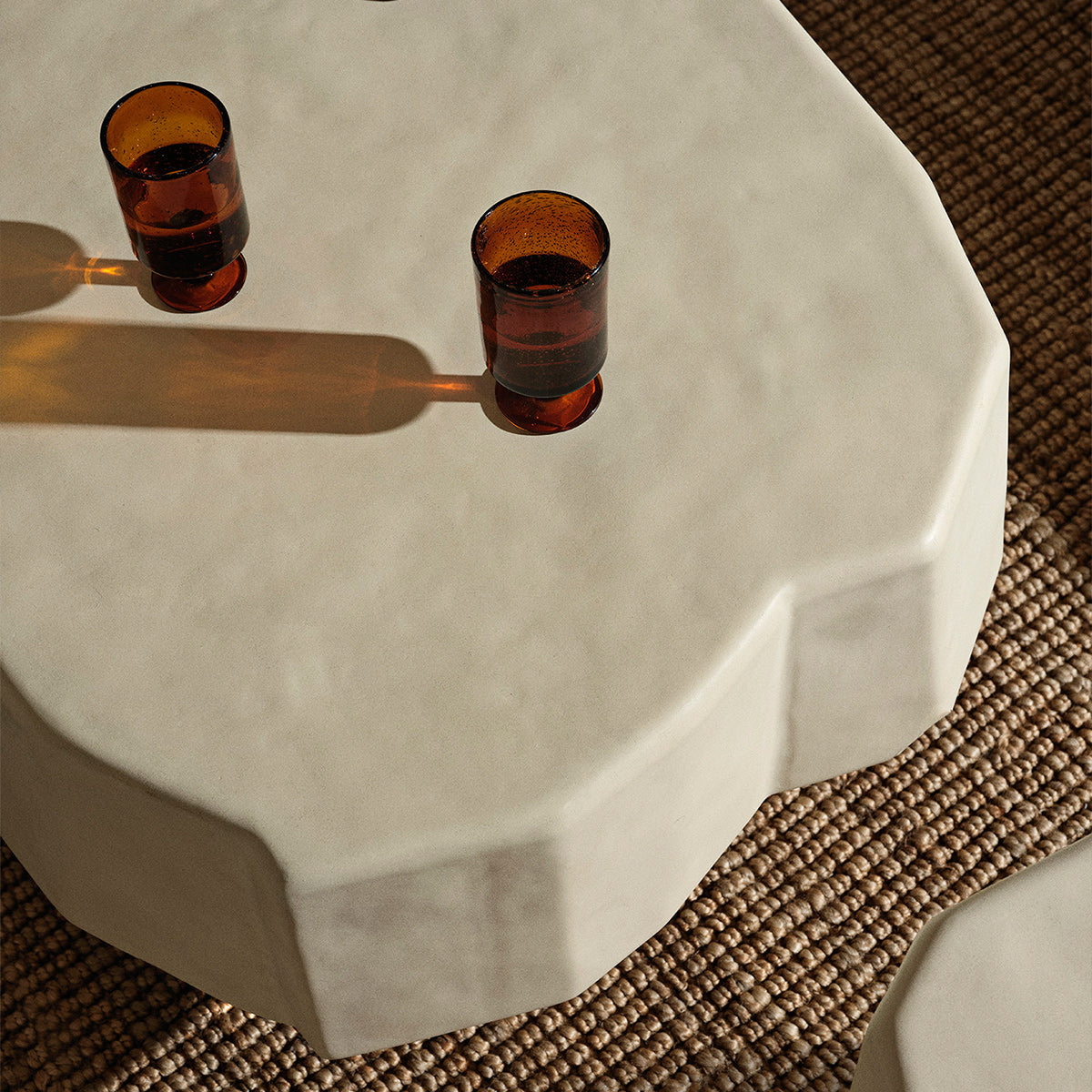 Staffa Coffee Table - Ivory - Large