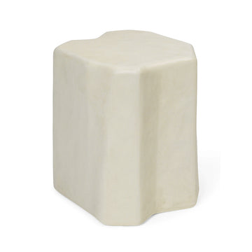 Staffa Stool - Ivory