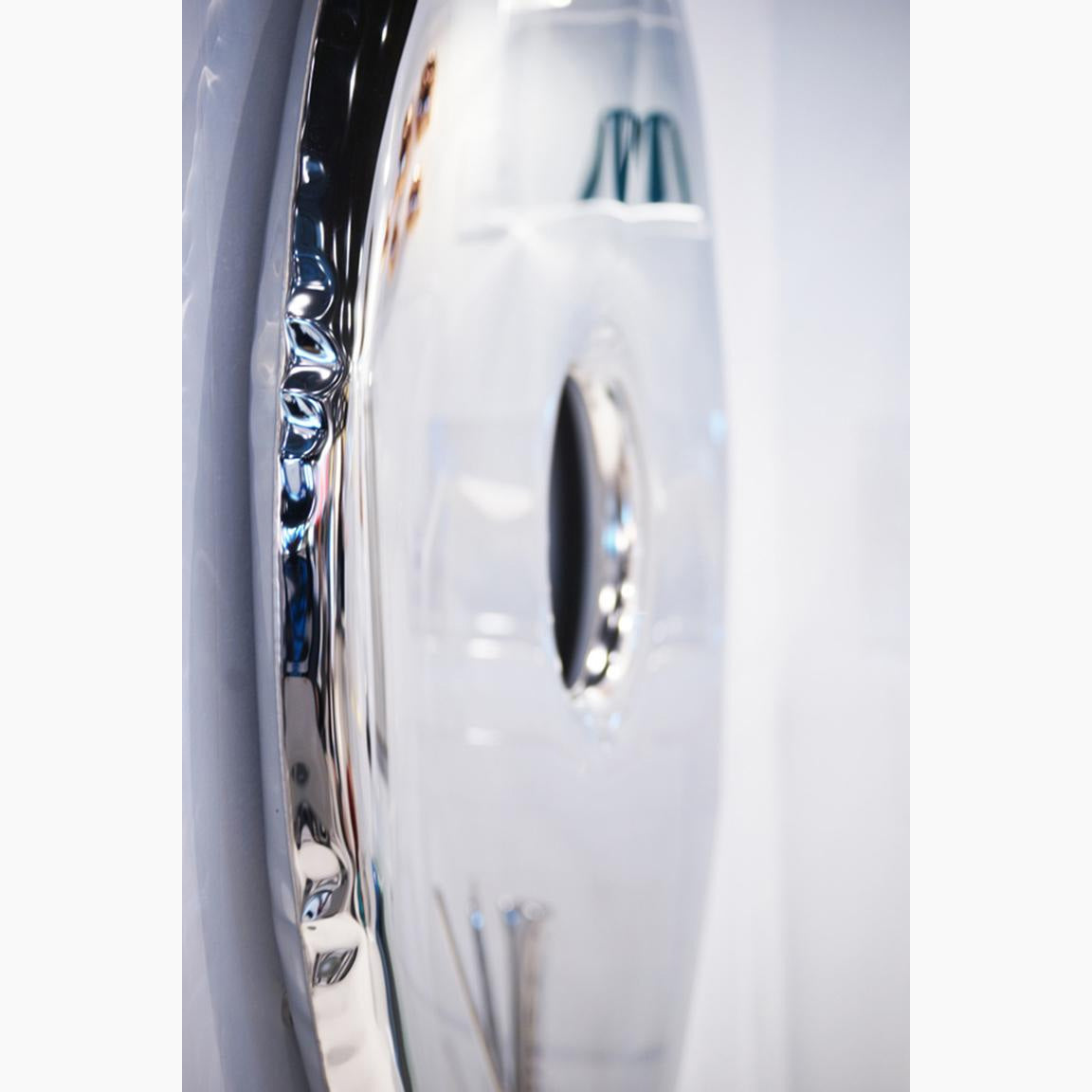 Stainless Steel Rondo 95 Wall Mirror