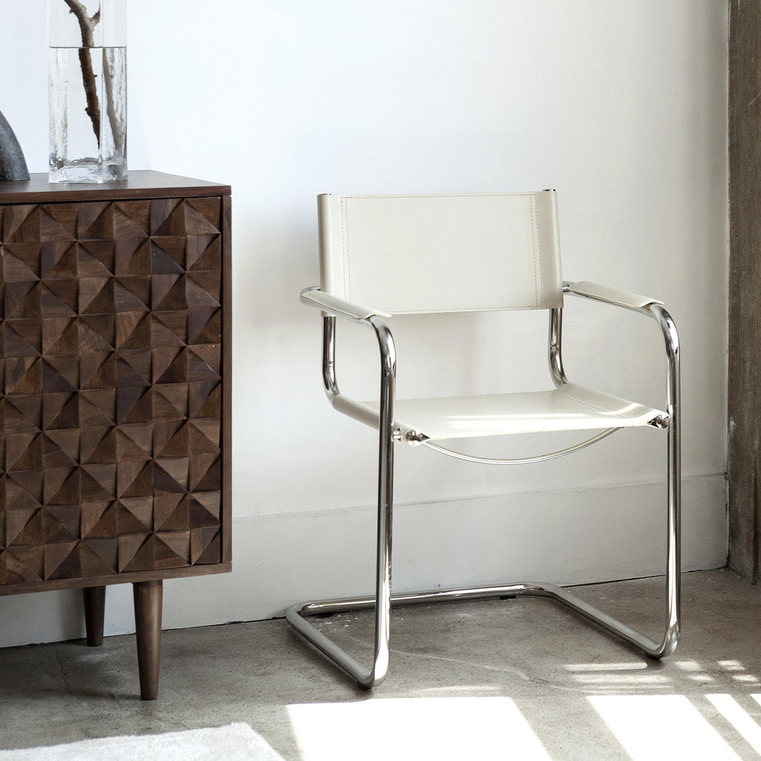 Stam Leather Armchair
