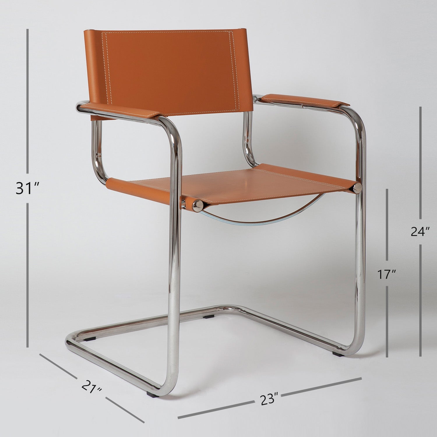 Stam Leather Armchair