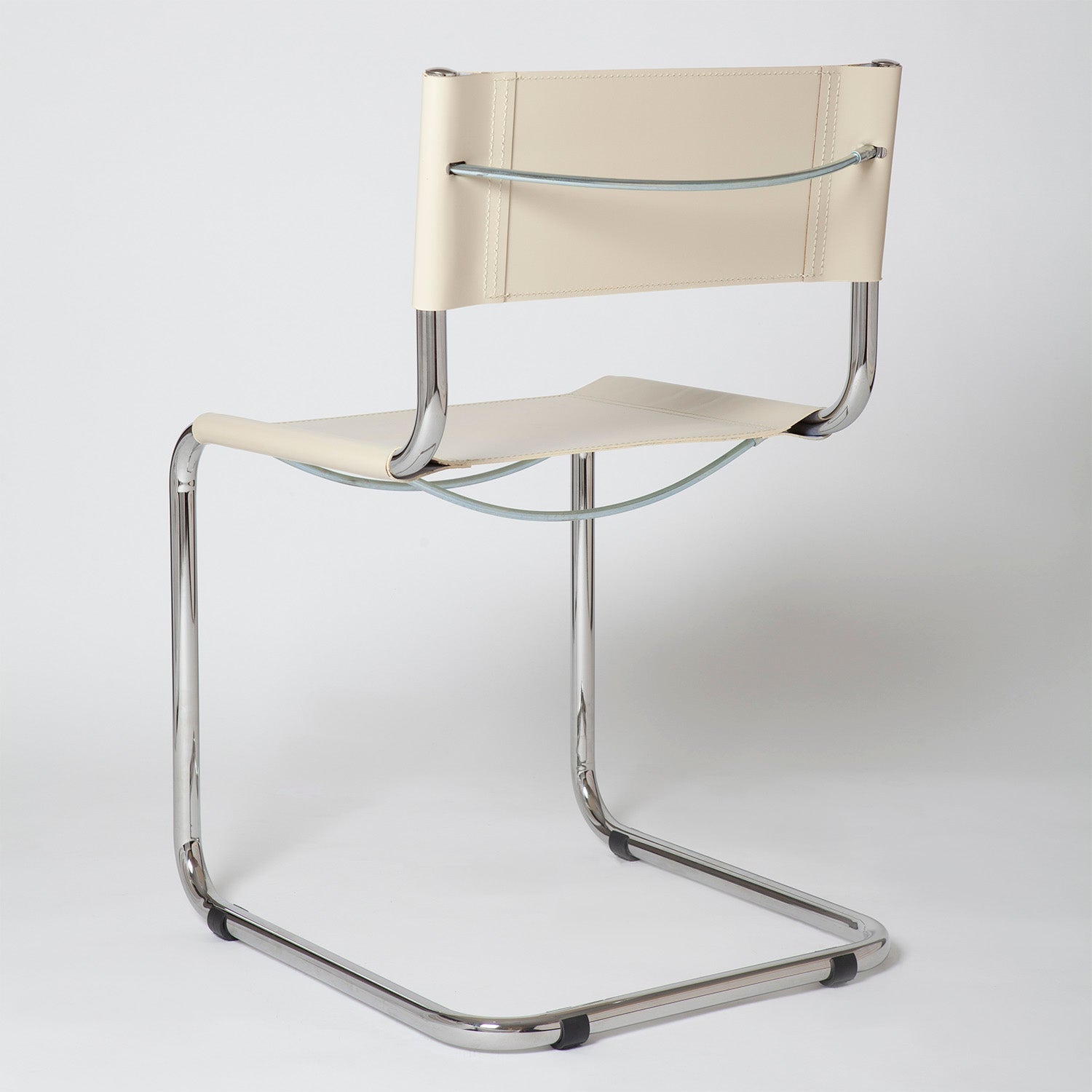 Stam Leather Side Chair
