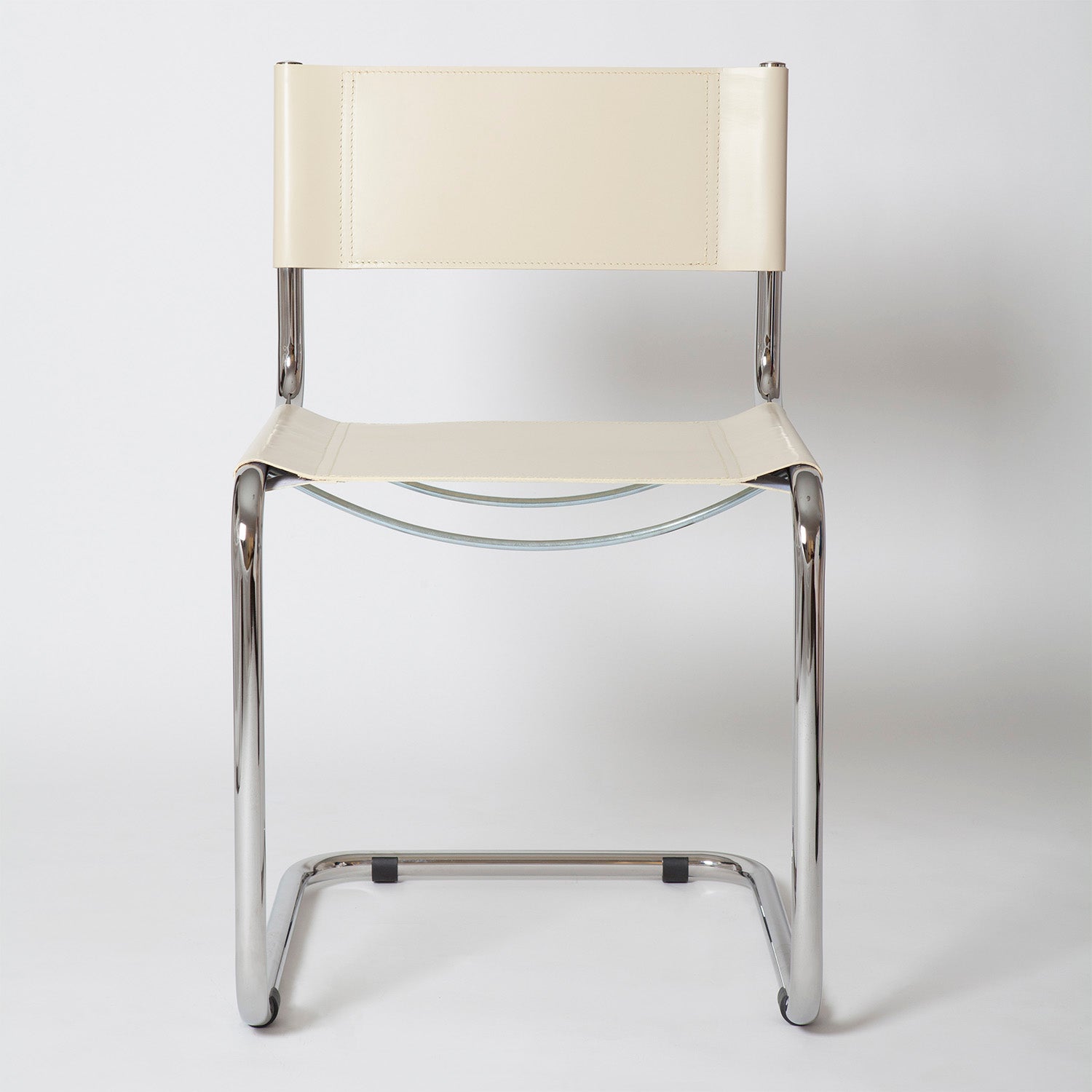 Stam Leather Side Chair