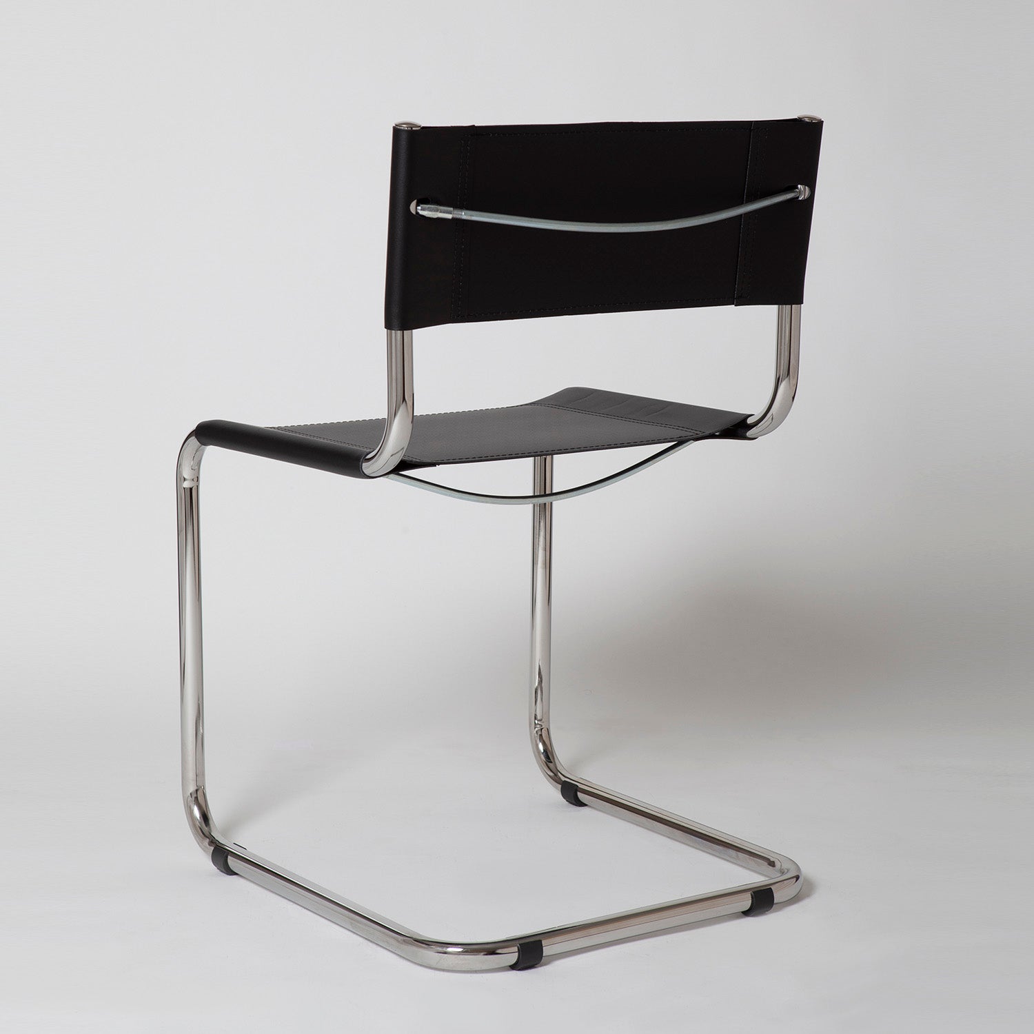 Stam Leather Side Chair