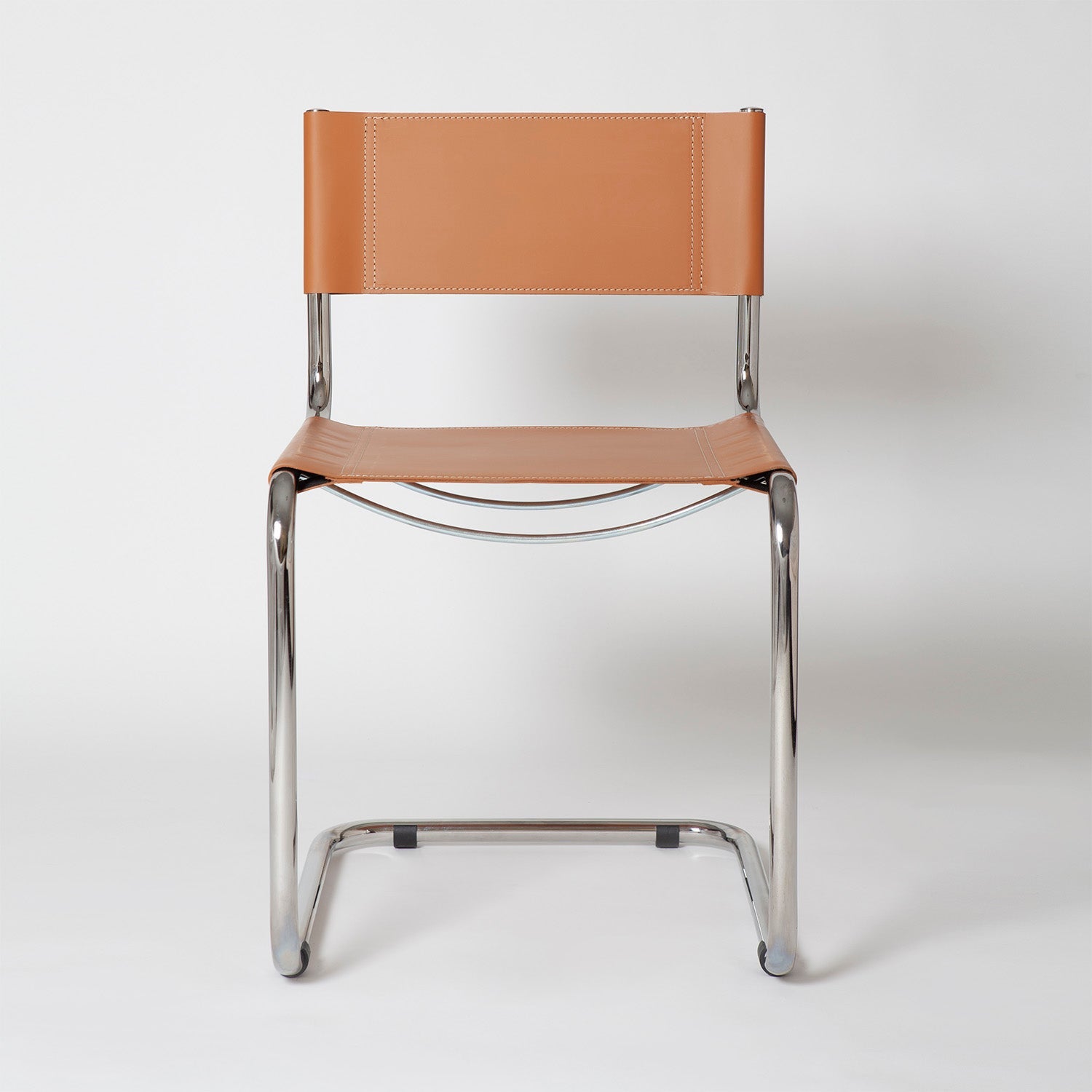 Stam Leather Side Chair