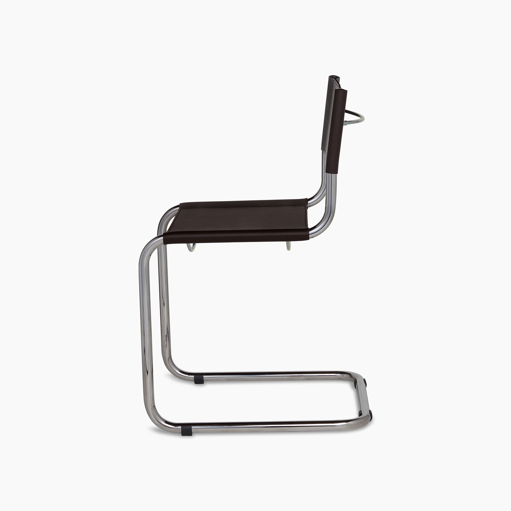 Stam Leather Side Chair