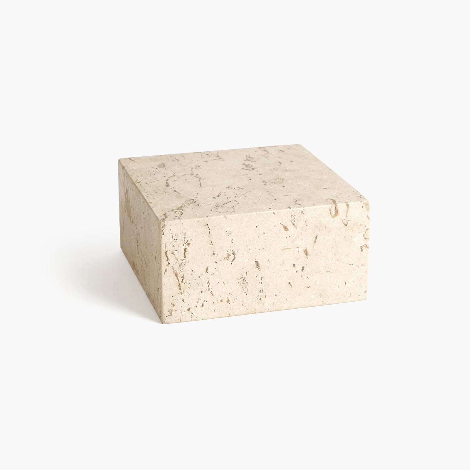 Travertine Cube Riser