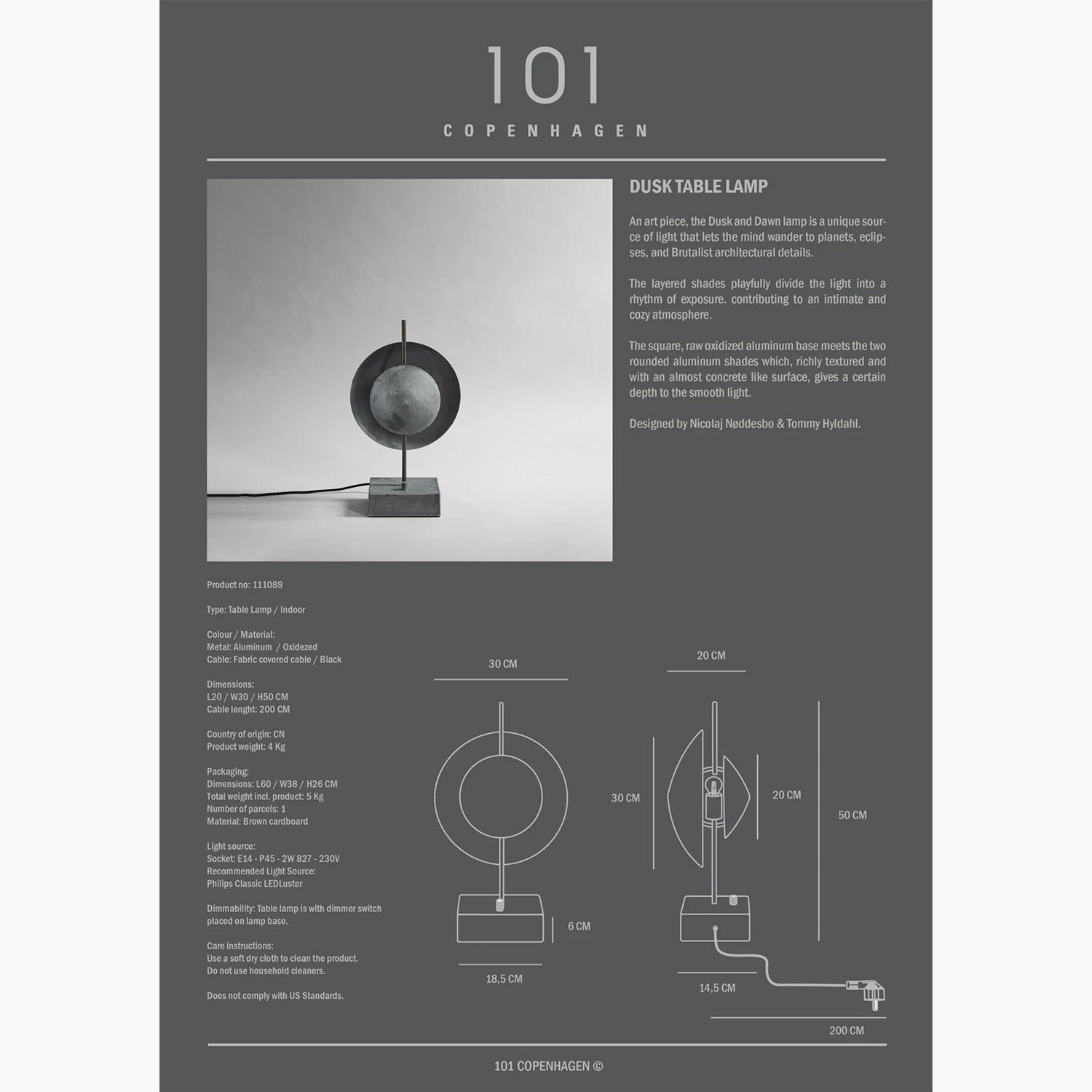 Table Lamp Dusk