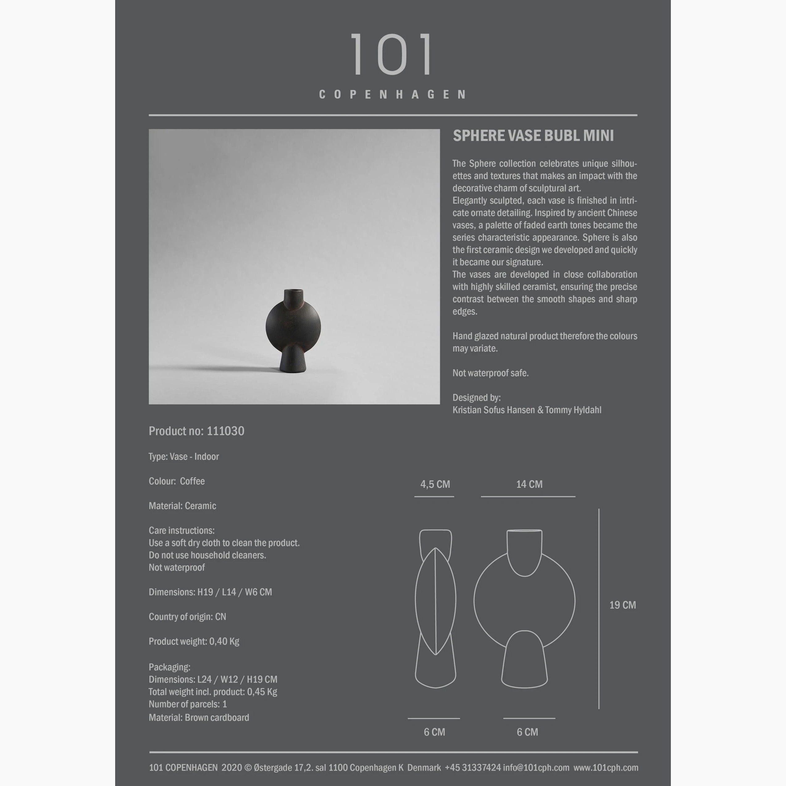 Sphere Vase Bubl - Mini