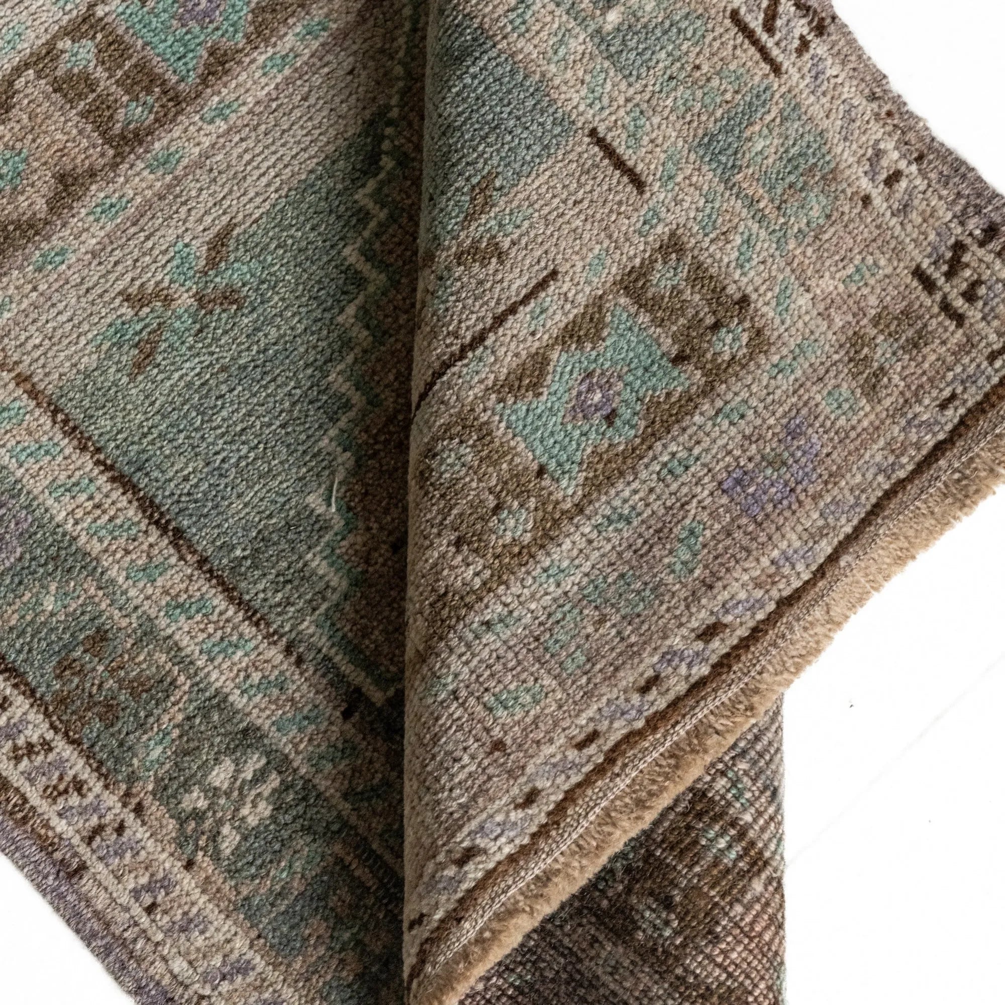 Vintage Turkish Mini Rug No. 718