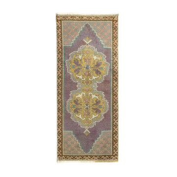 Vintage Turkish Mini Rug - No. 694