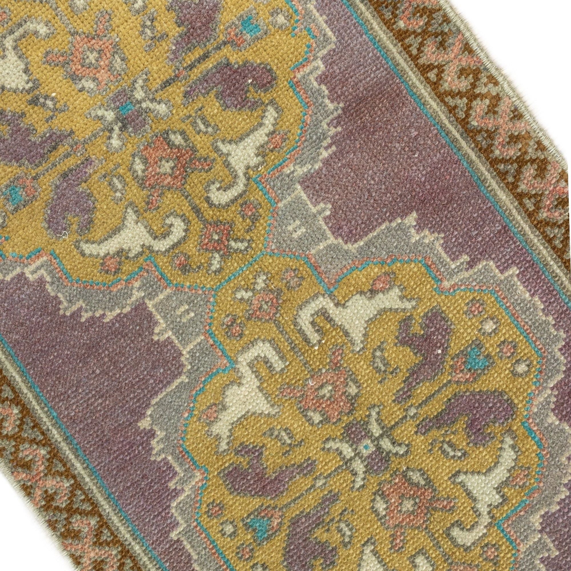 Vintage Turkish Mini Rug - No. 694