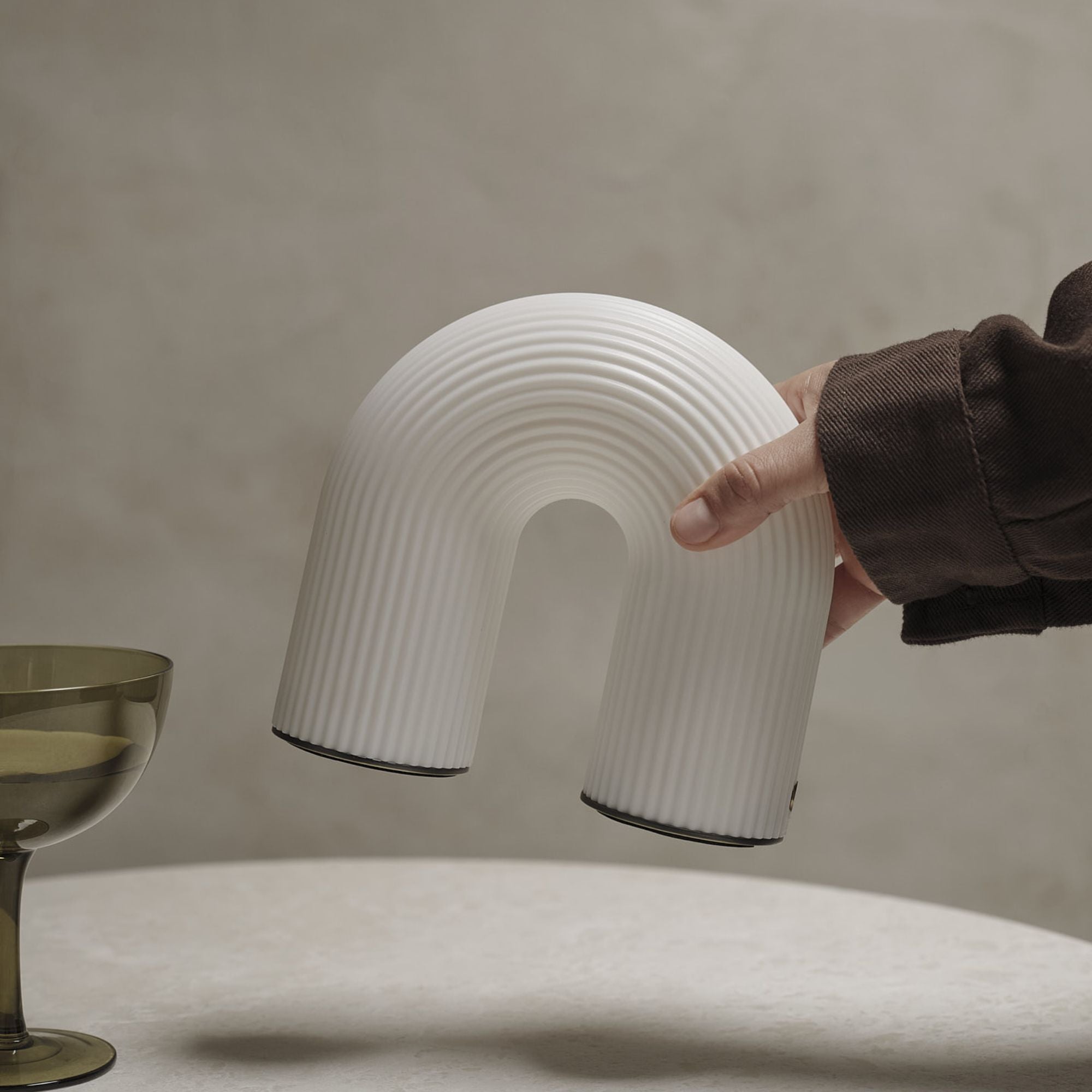 Vuelta Portable Lamp - White
